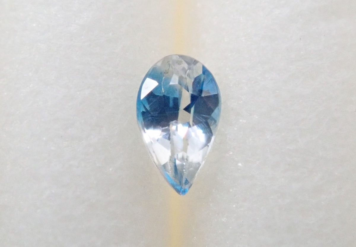 Bicolor Euclase from Zimbabwe 0.033ct loose