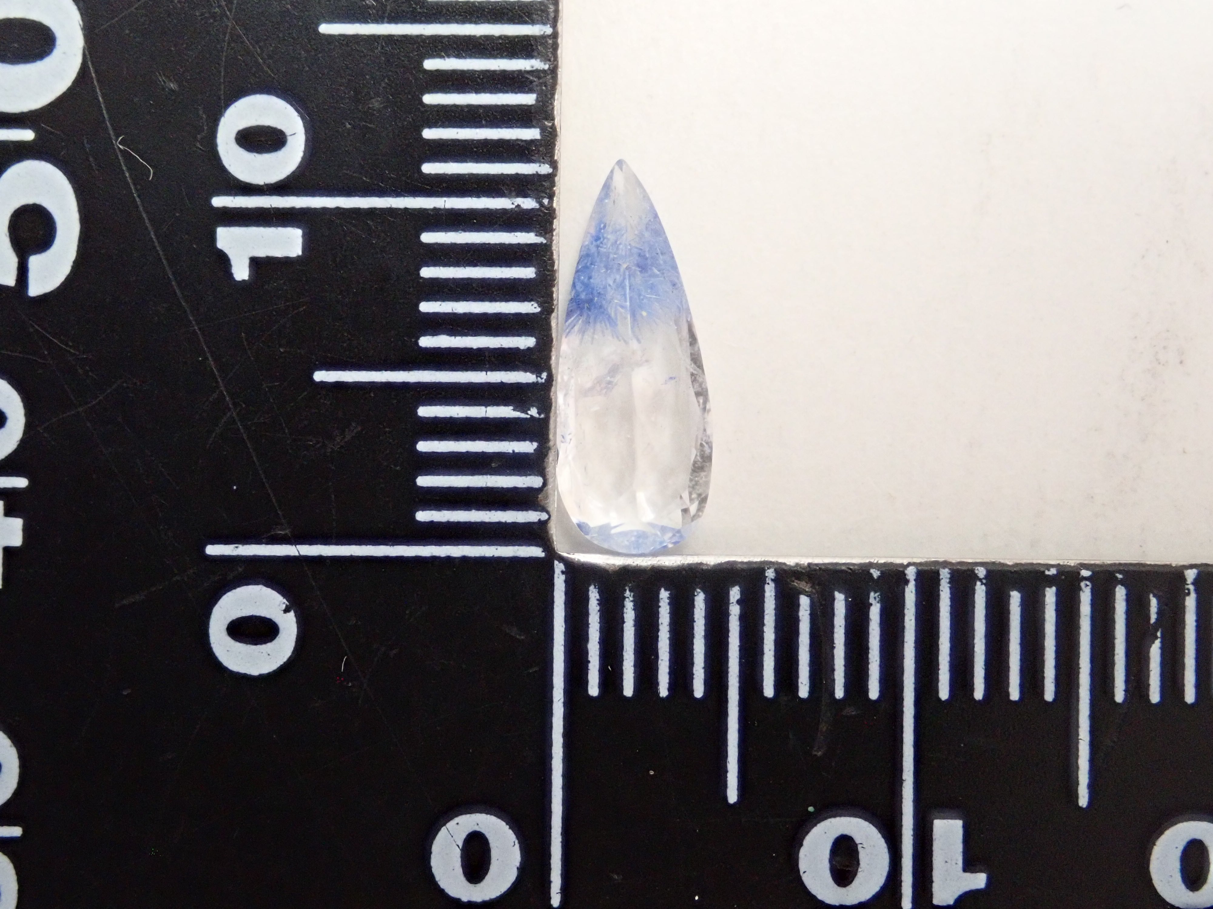 【12561956掲載】ブラジル産デュモルチェライトインクォーツ 0.937ctルース