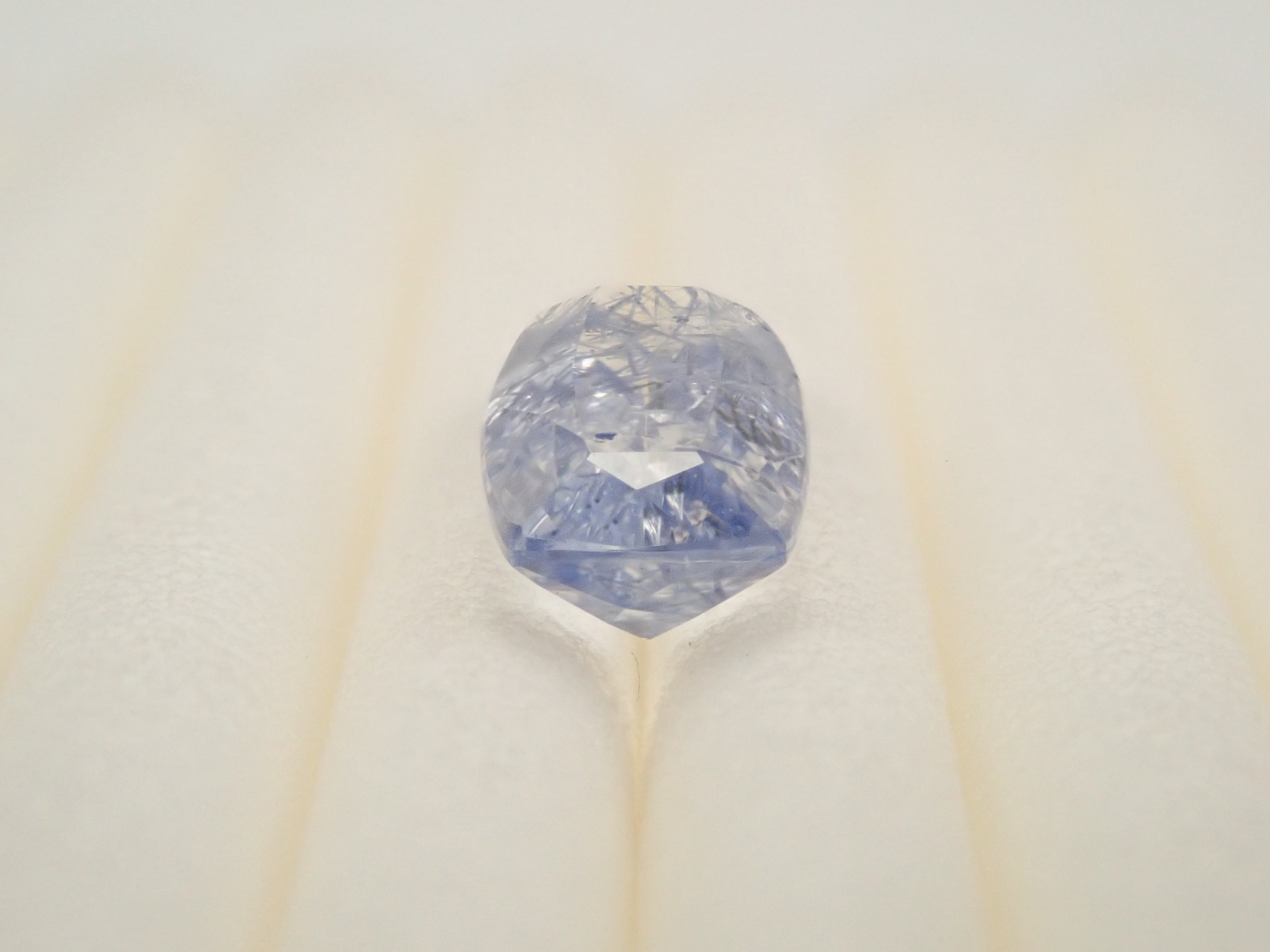 【12561967掲載】ブラジル産デュモルチェライトインクォーツ 0.849ctルース