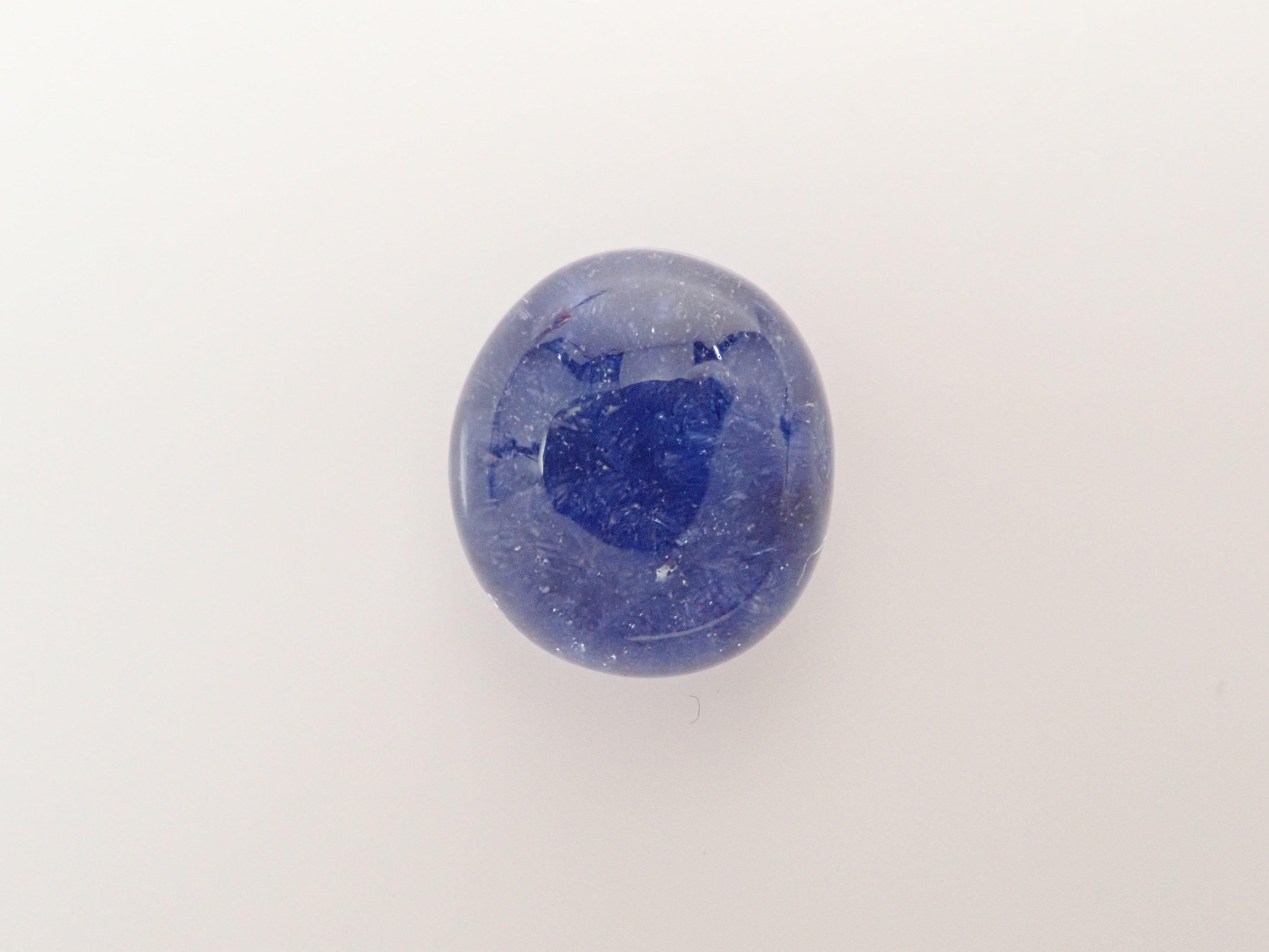 【12561972掲載】ブラジル産デュモルチェライトインクォーツ 2.450ctルース