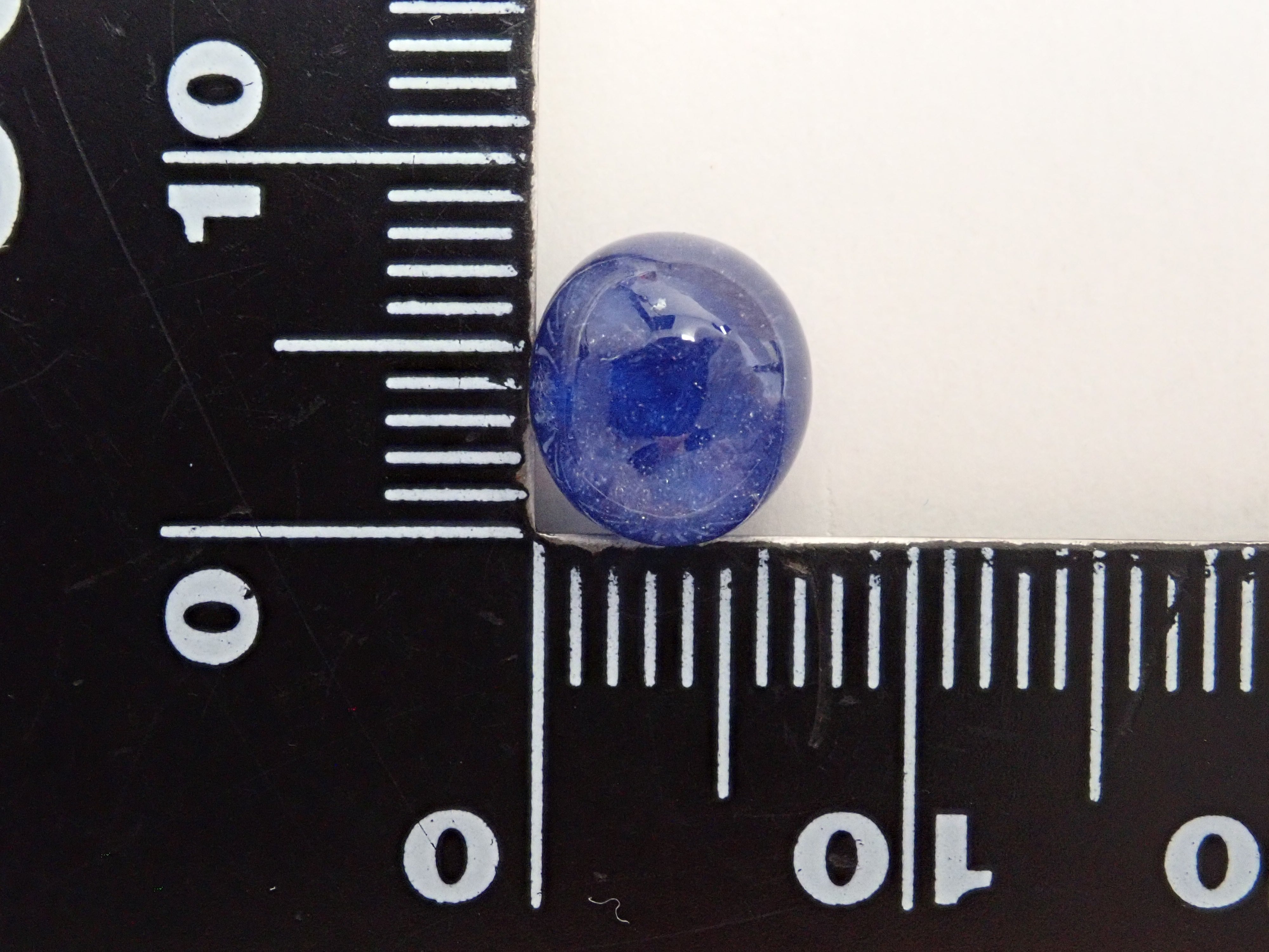 【12561972掲載】ブラジル産デュモルチェライトインクォーツ 2.450ctルース