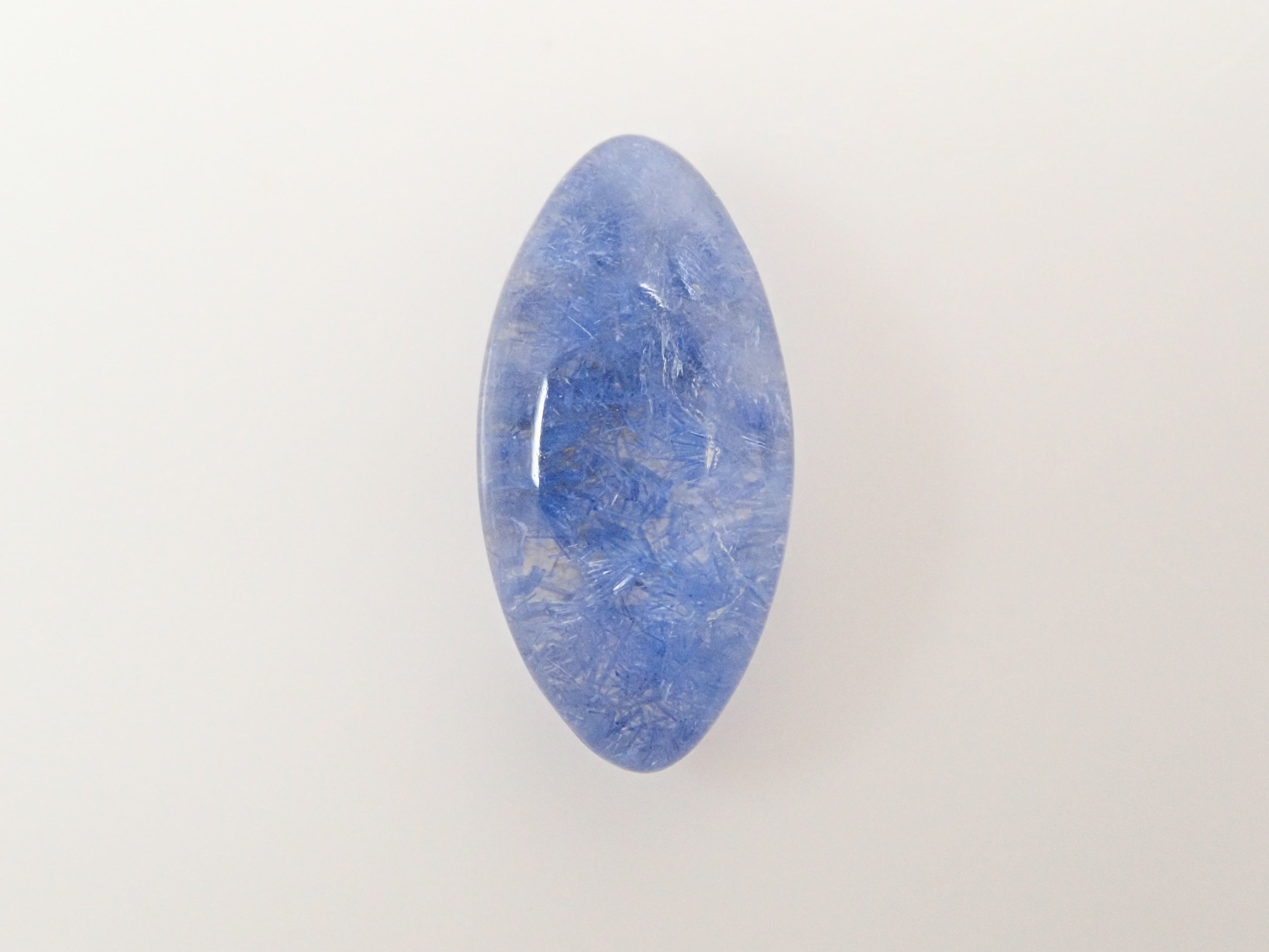 【12561973掲載】ブラジル産デュモルチェライトインクォーツ 2.446ctルース