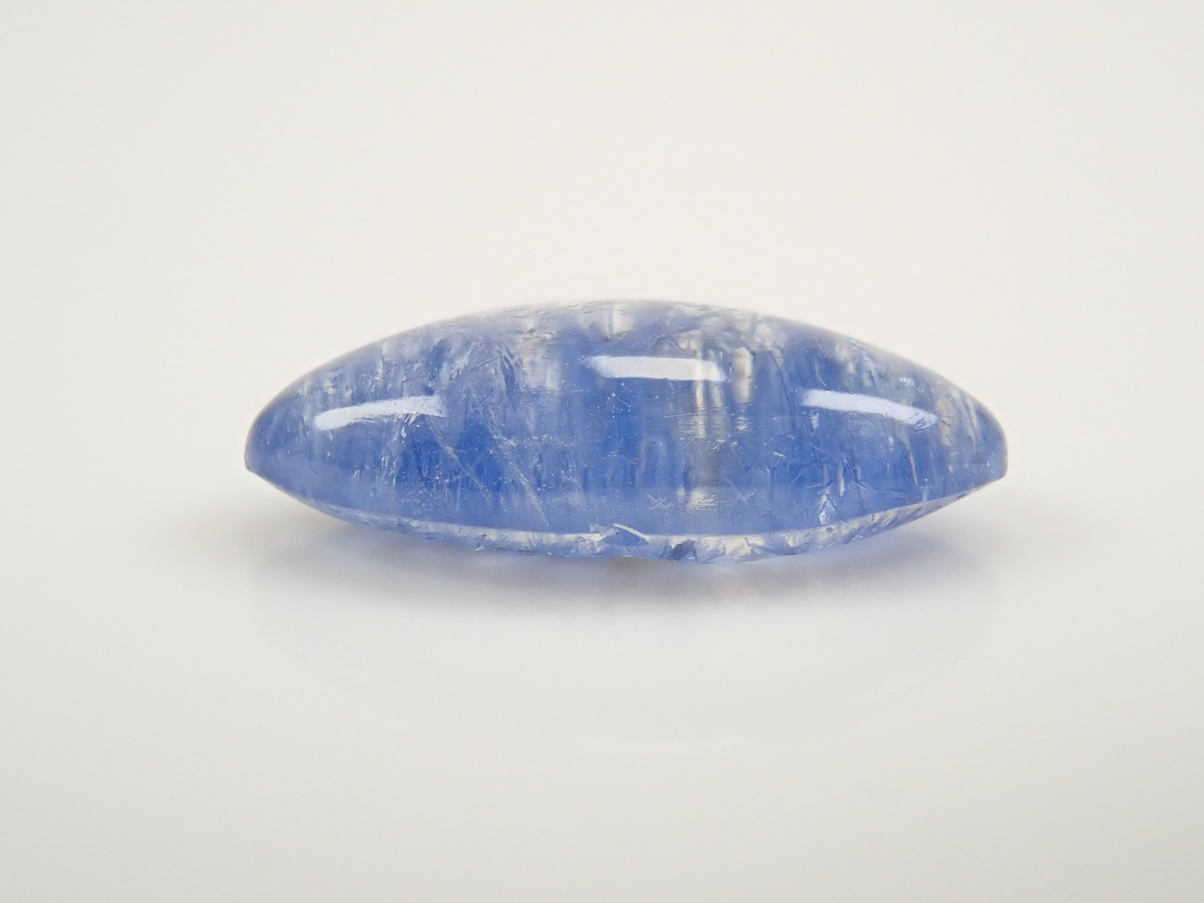 【12561973掲載】ブラジル産デュモルチェライトインクォーツ 2.446ctルース