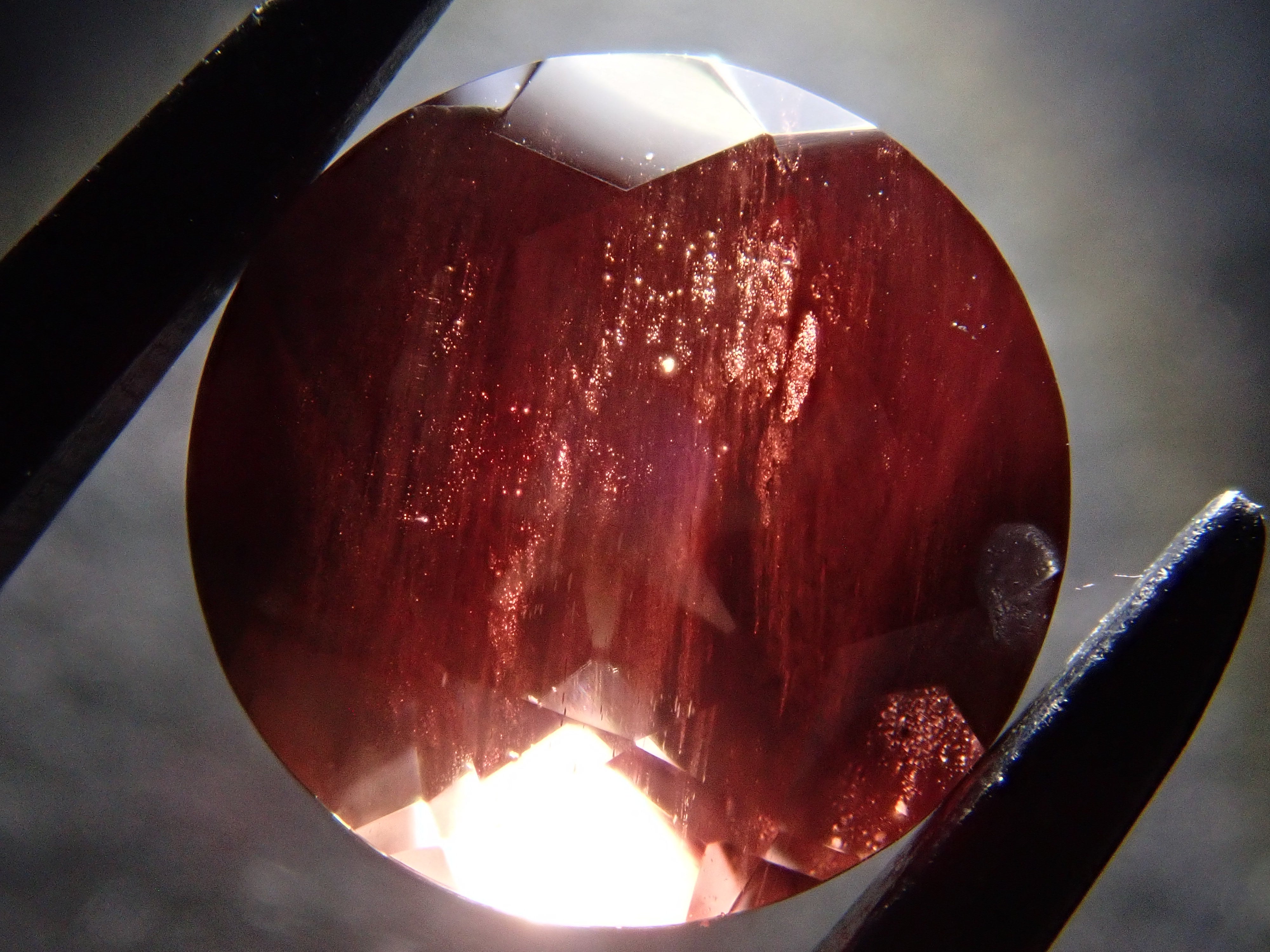 【12561983掲載】アメリカ産オレゴンサンストーン 1.325ctルース