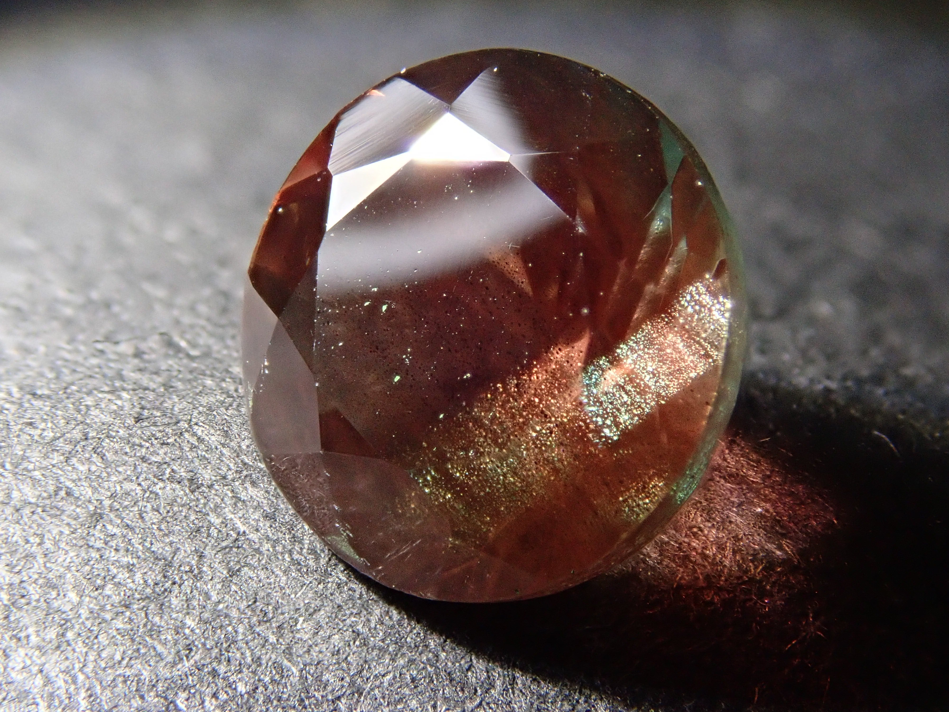 【12561985掲載】アメリカ産オレゴンサンストーン 1.290ctルース