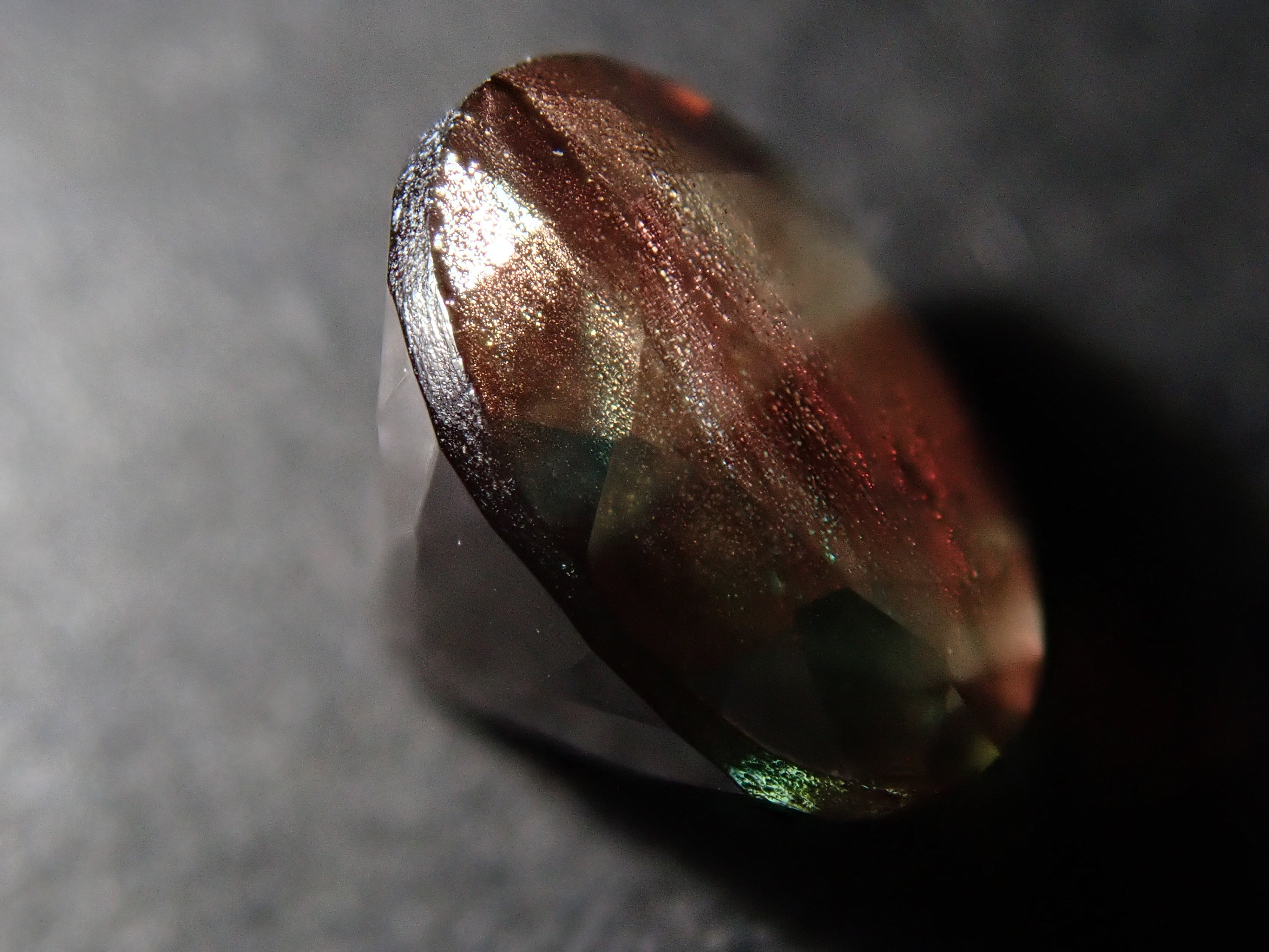 【12561985掲載】アメリカ産オレゴンサンストーン 1.290ctルース