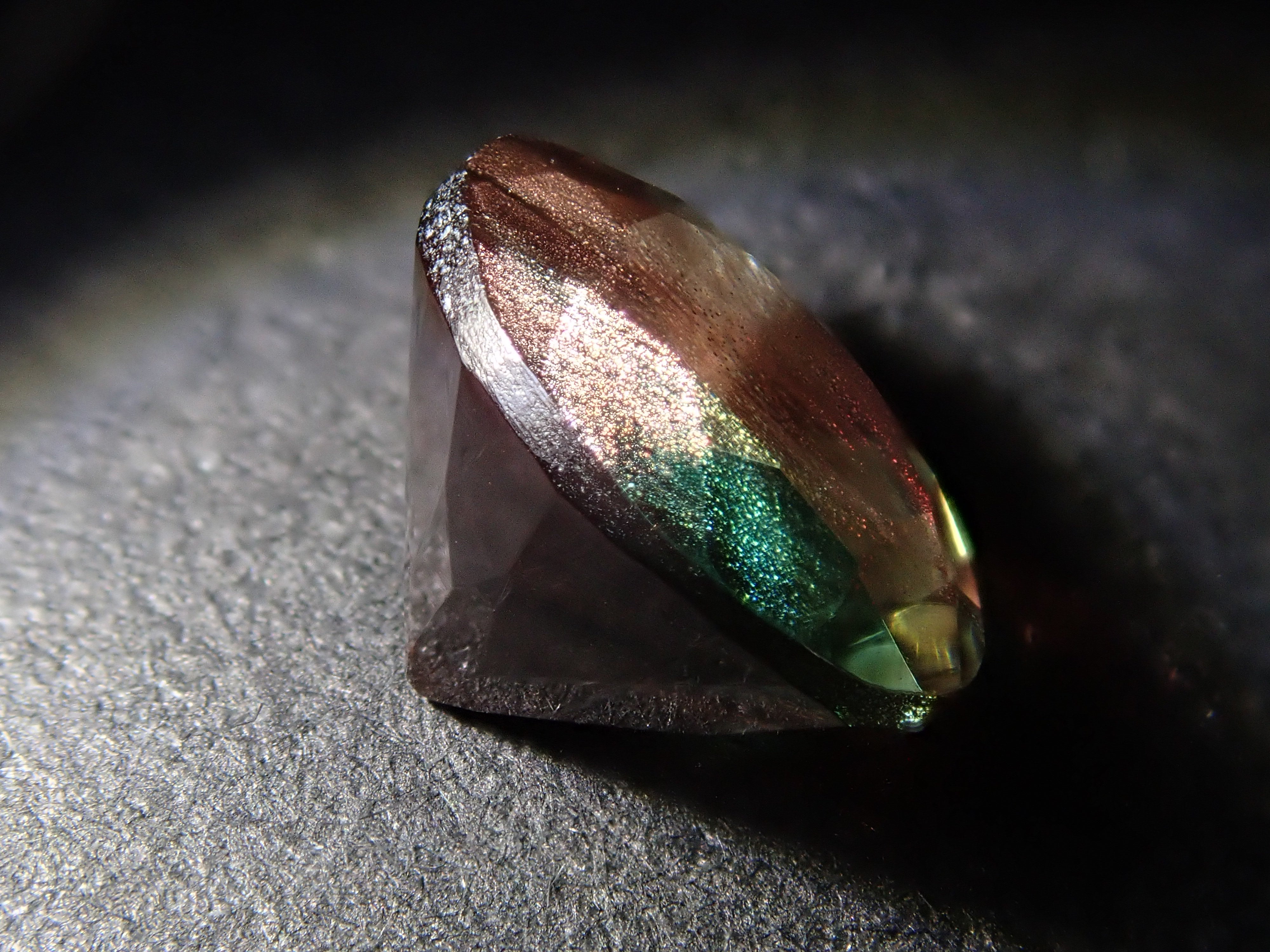 【12561985掲載】アメリカ産オレゴンサンストーン 1.290ctルース