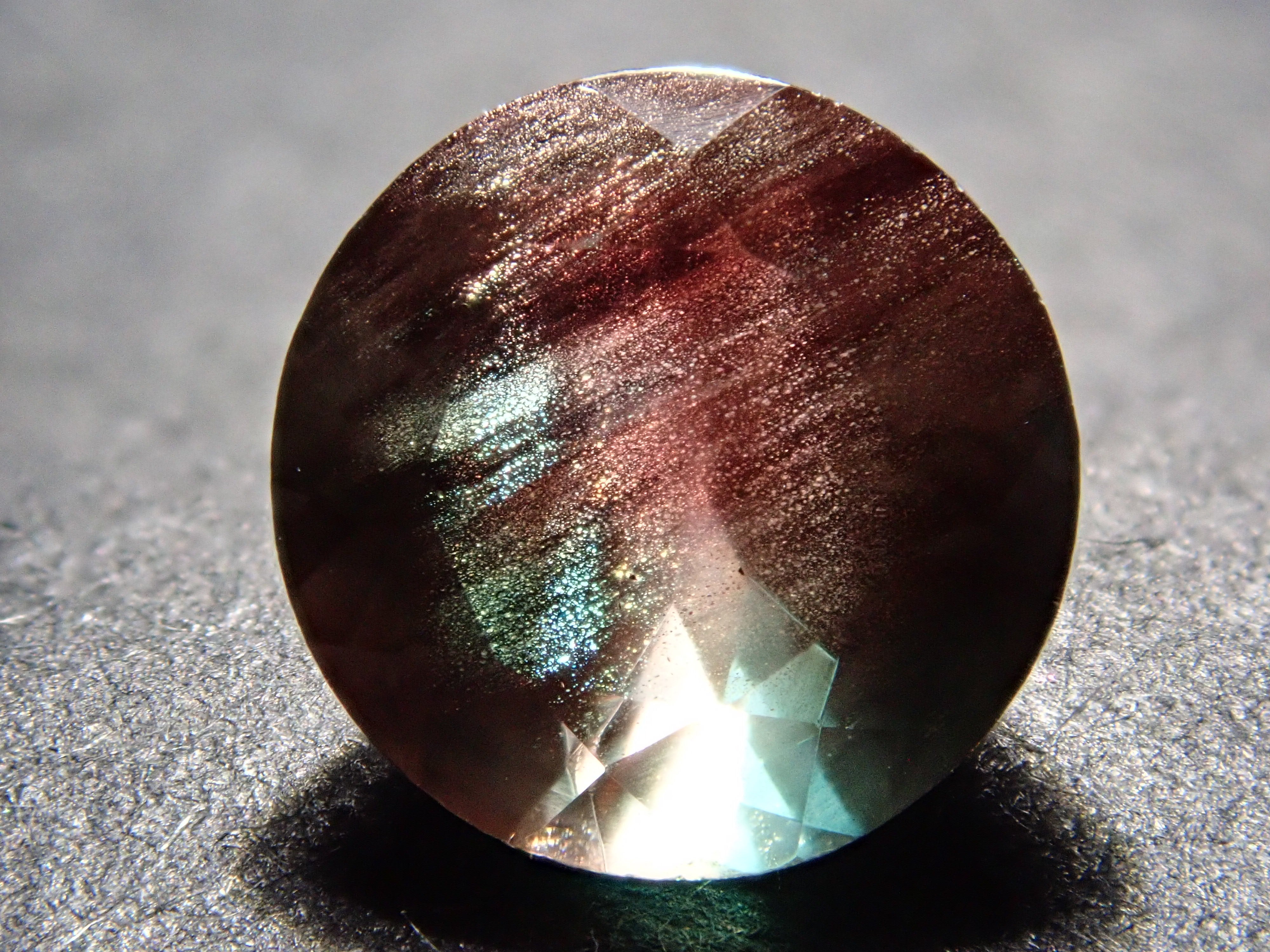 【12561985掲載】アメリカ産オレゴンサンストーン 1.290ctルース