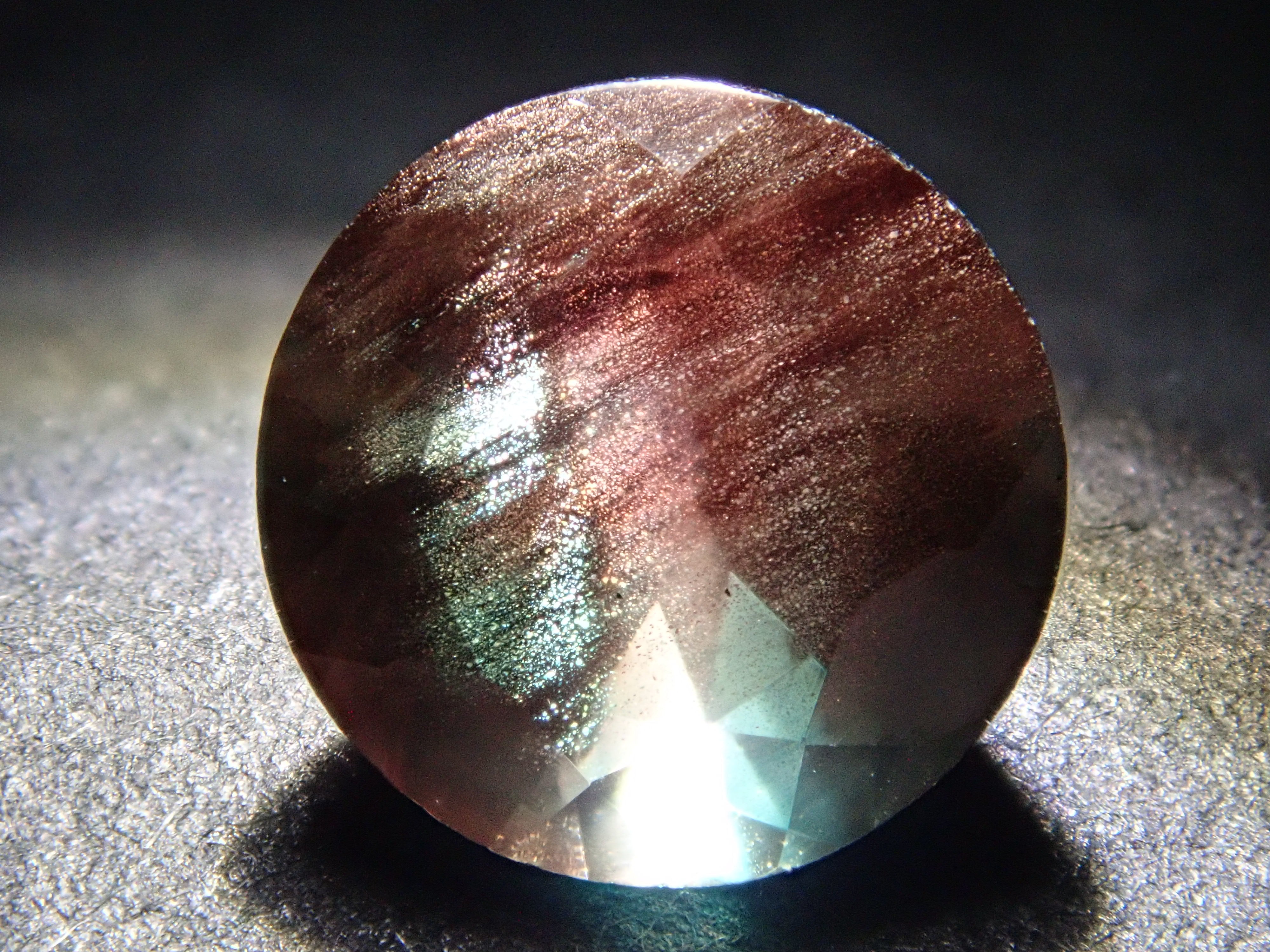 【12561985掲載】アメリカ産オレゴンサンストーン 1.290ctルース