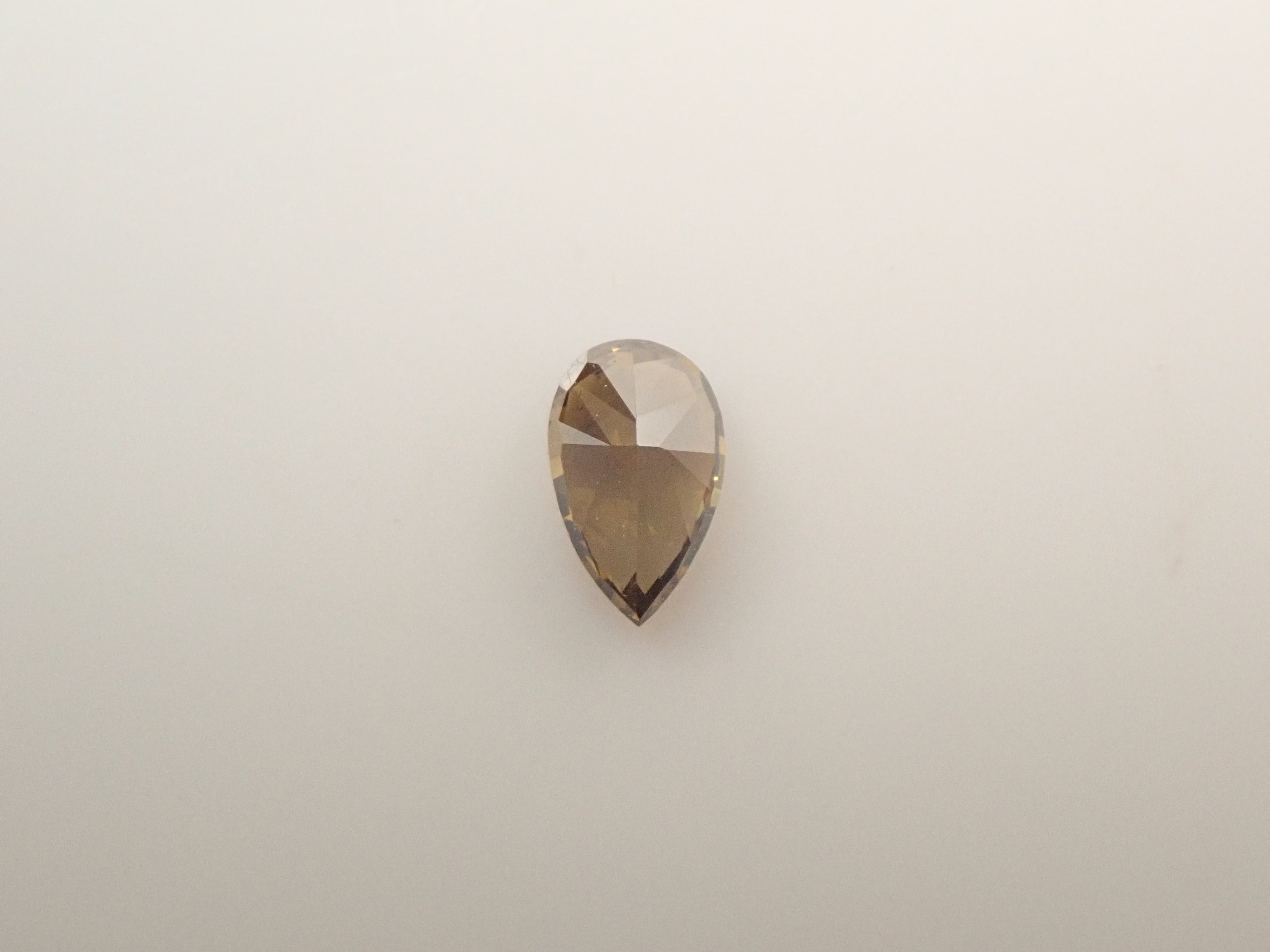 【32501860掲載】ブラウンダイヤモンド 0.174ctルース(FANCY DARK BROWN, SI-2)