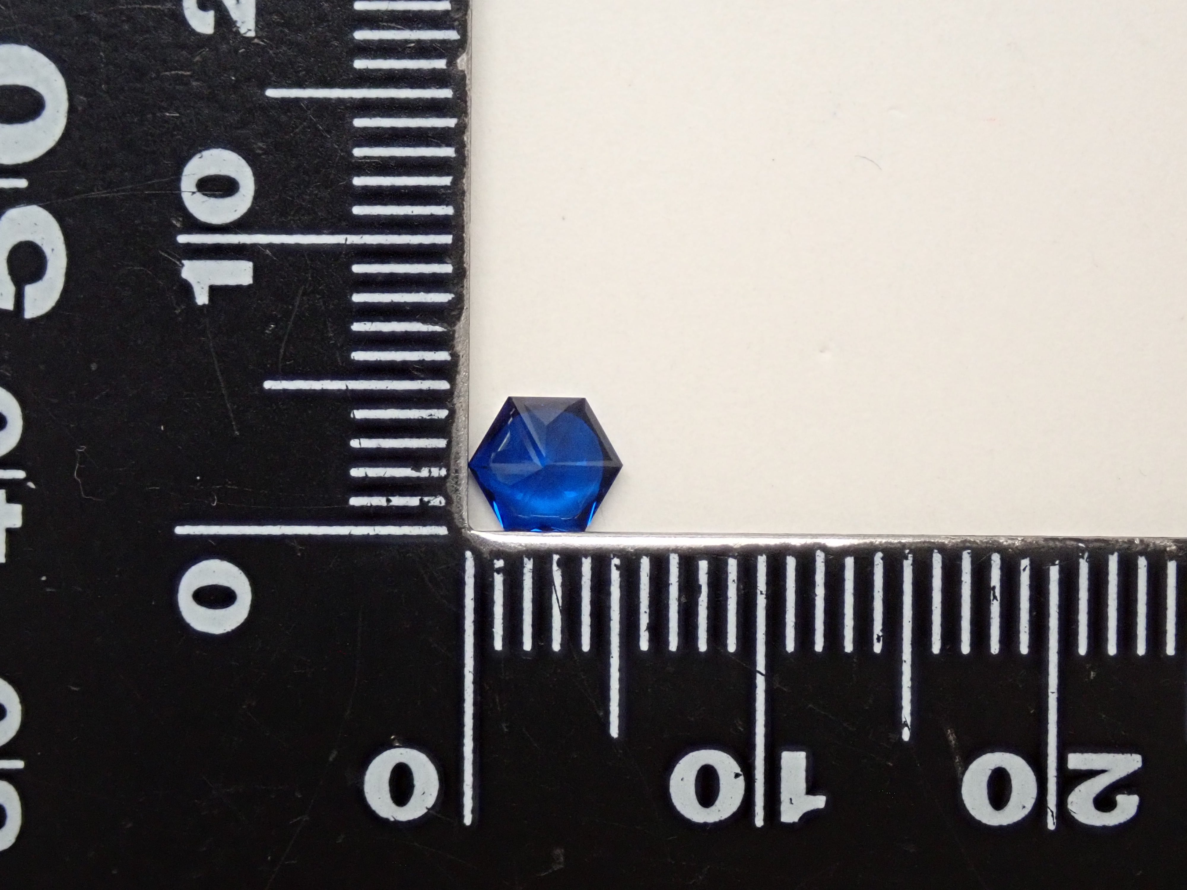 Synthetic Cobalt Spinel 0.466ct Loose