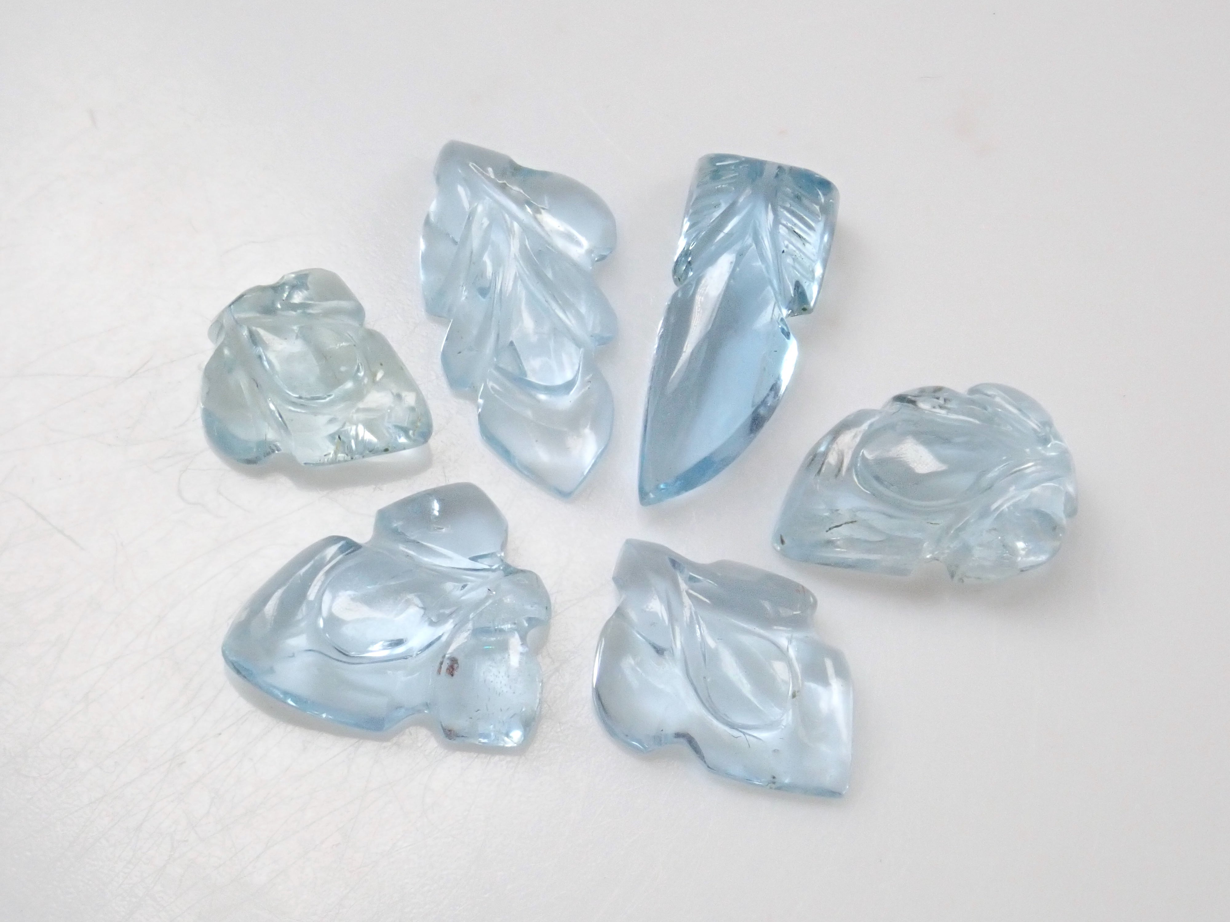 【限量 6 顆】海藍寶石 + 堇青石散裝 2 顆石套裝(三月生日石)【可多買優惠】