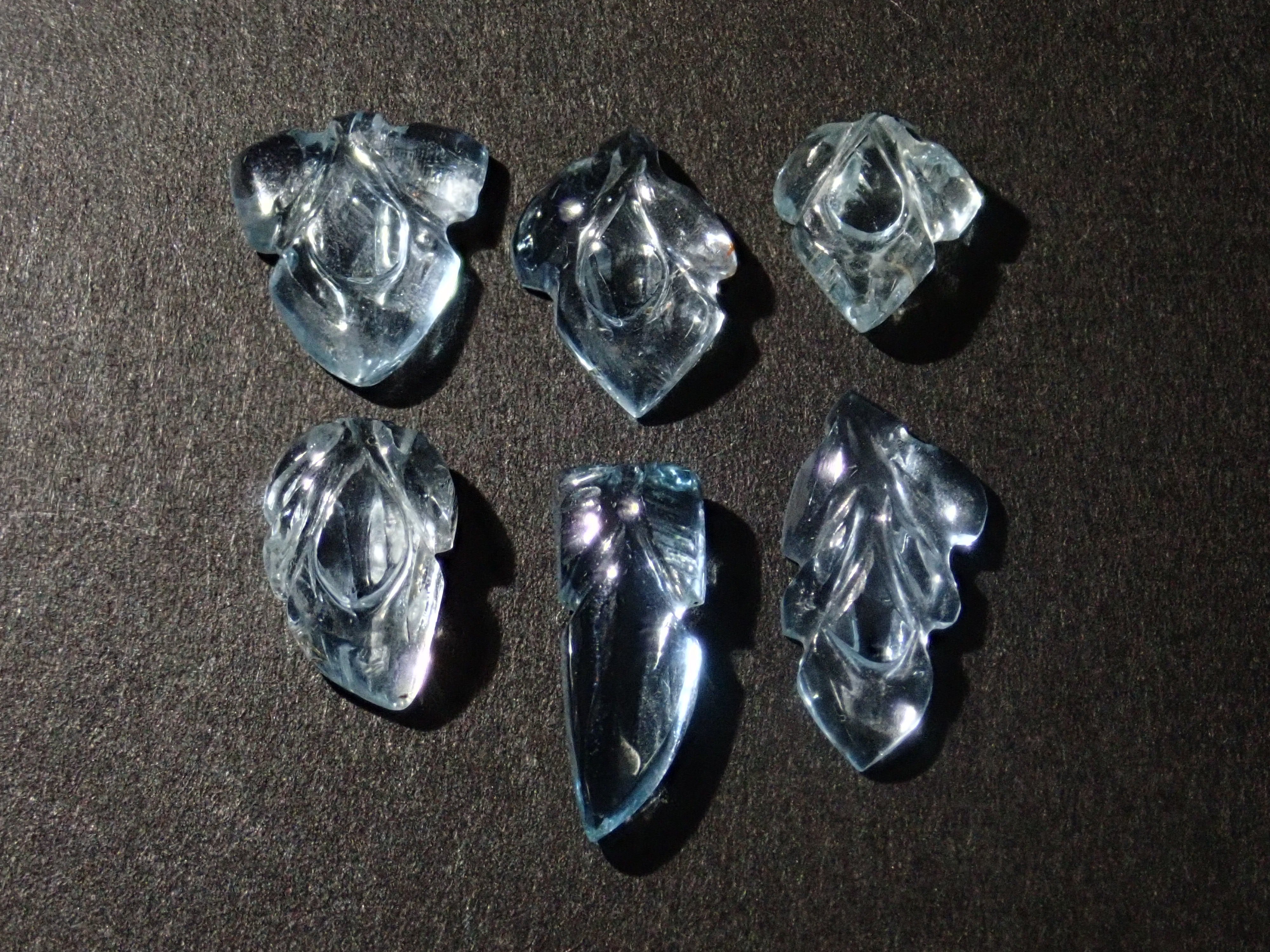 【限量 6 顆】海藍寶石 + 堇青石散裝 2 顆石套裝(三月生日石)【可多買優惠】