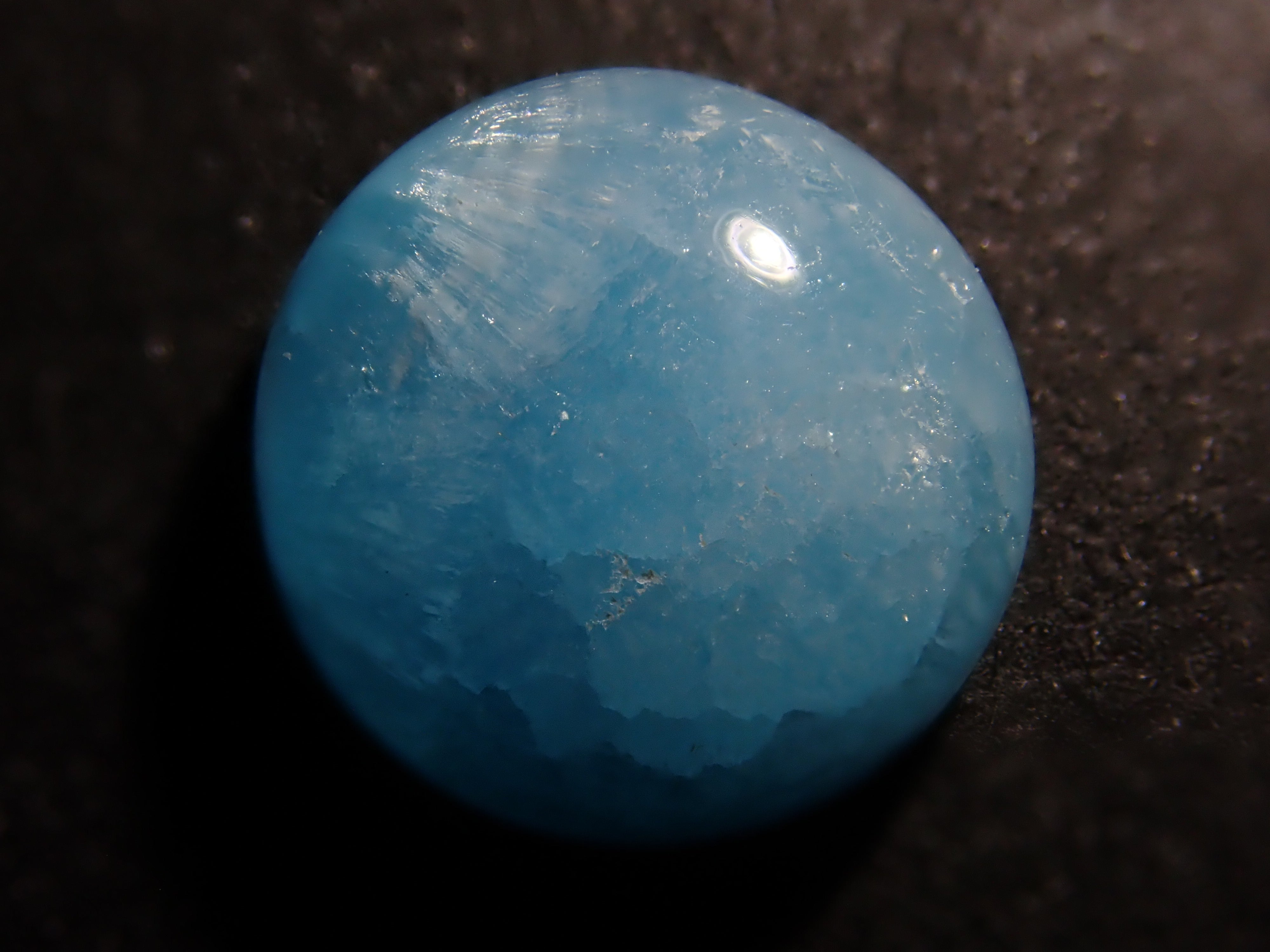 【12562027掲載】コンゴ産ヘミモルファイト 3.399ctルース