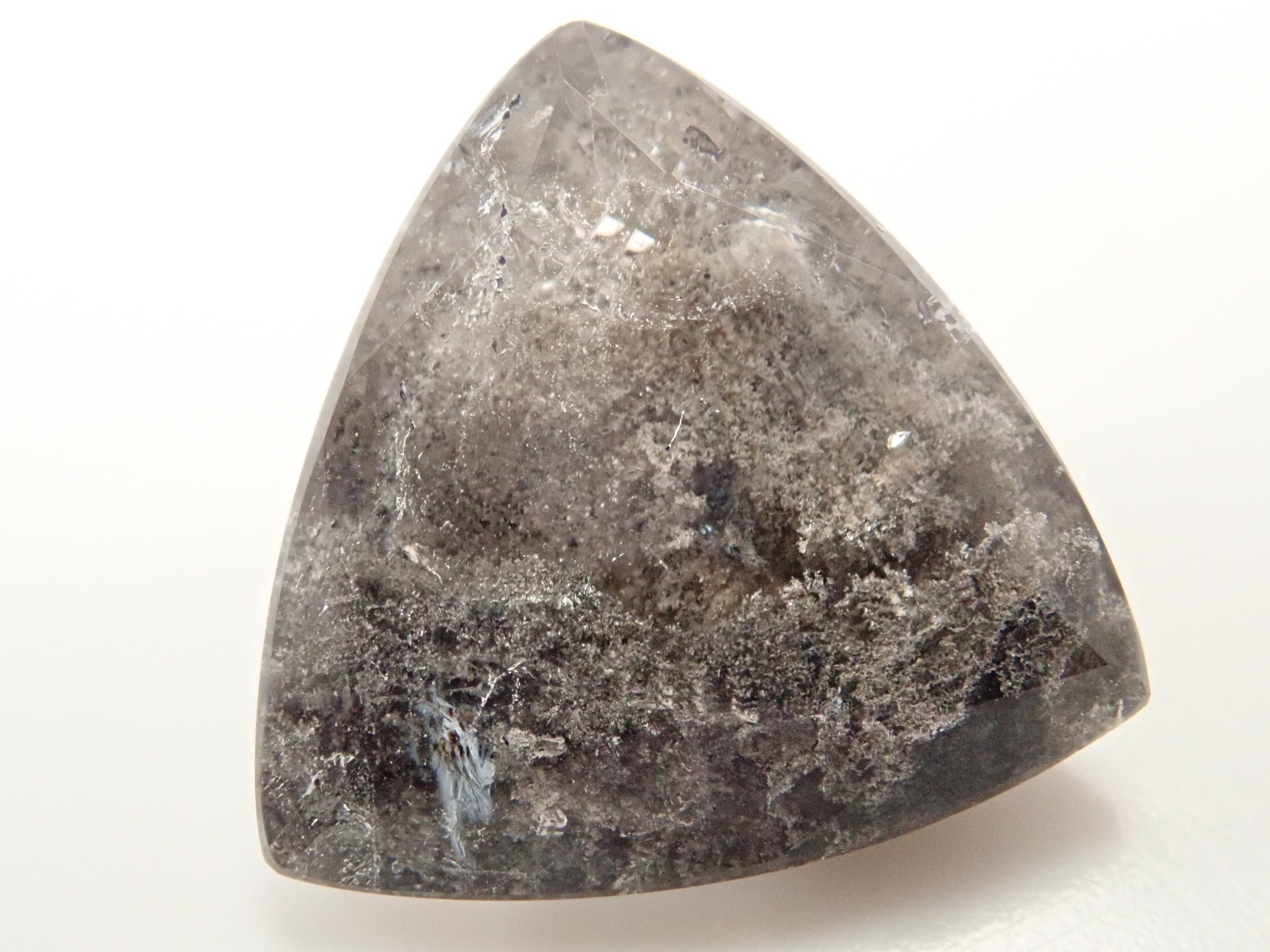 【12561990掲載】ブラジル産ブラックガーデンクォーツ 4.278ctルース