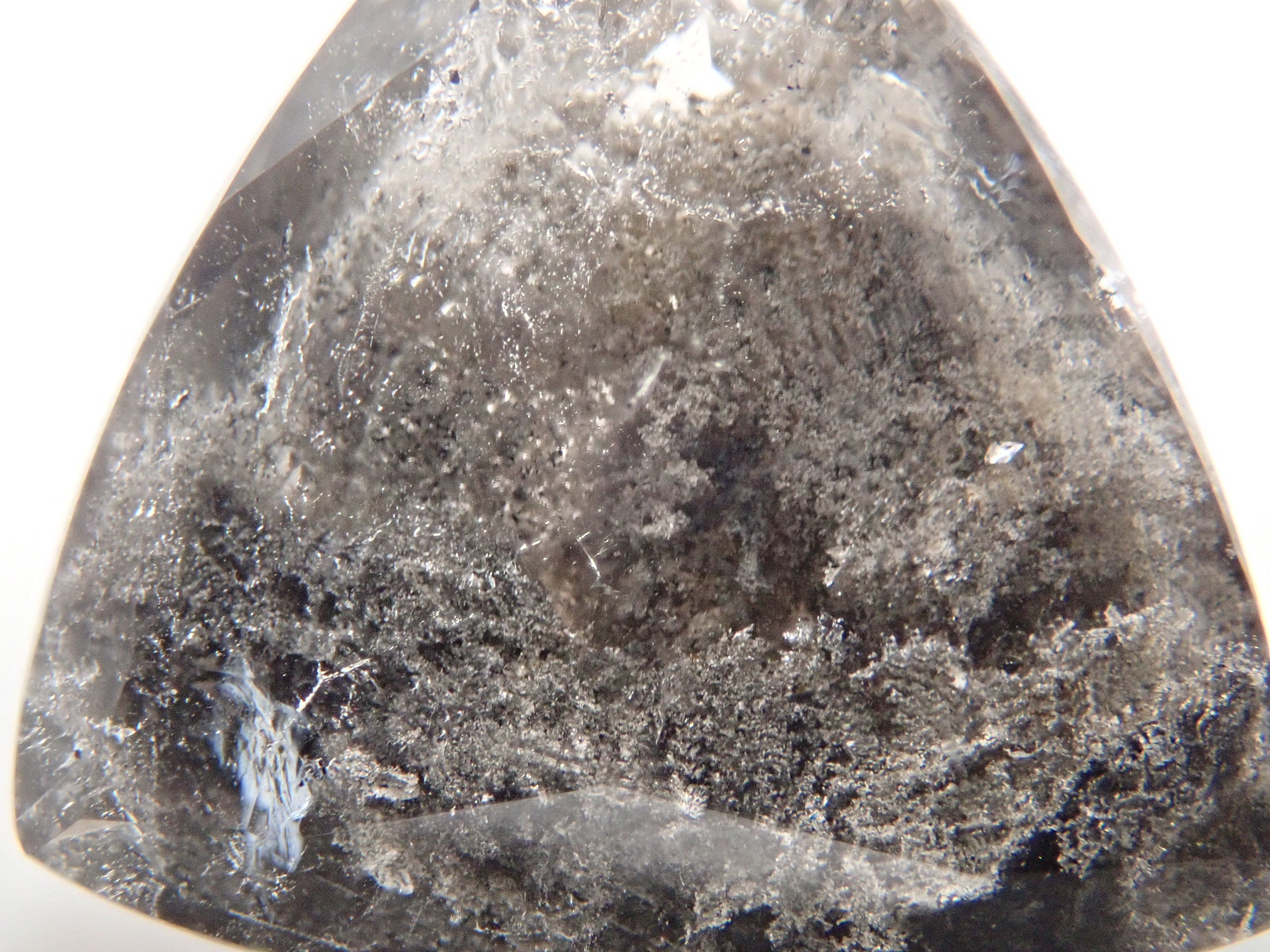 【12561990掲載】ブラジル産ブラックガーデンクォーツ 4.278ctルース