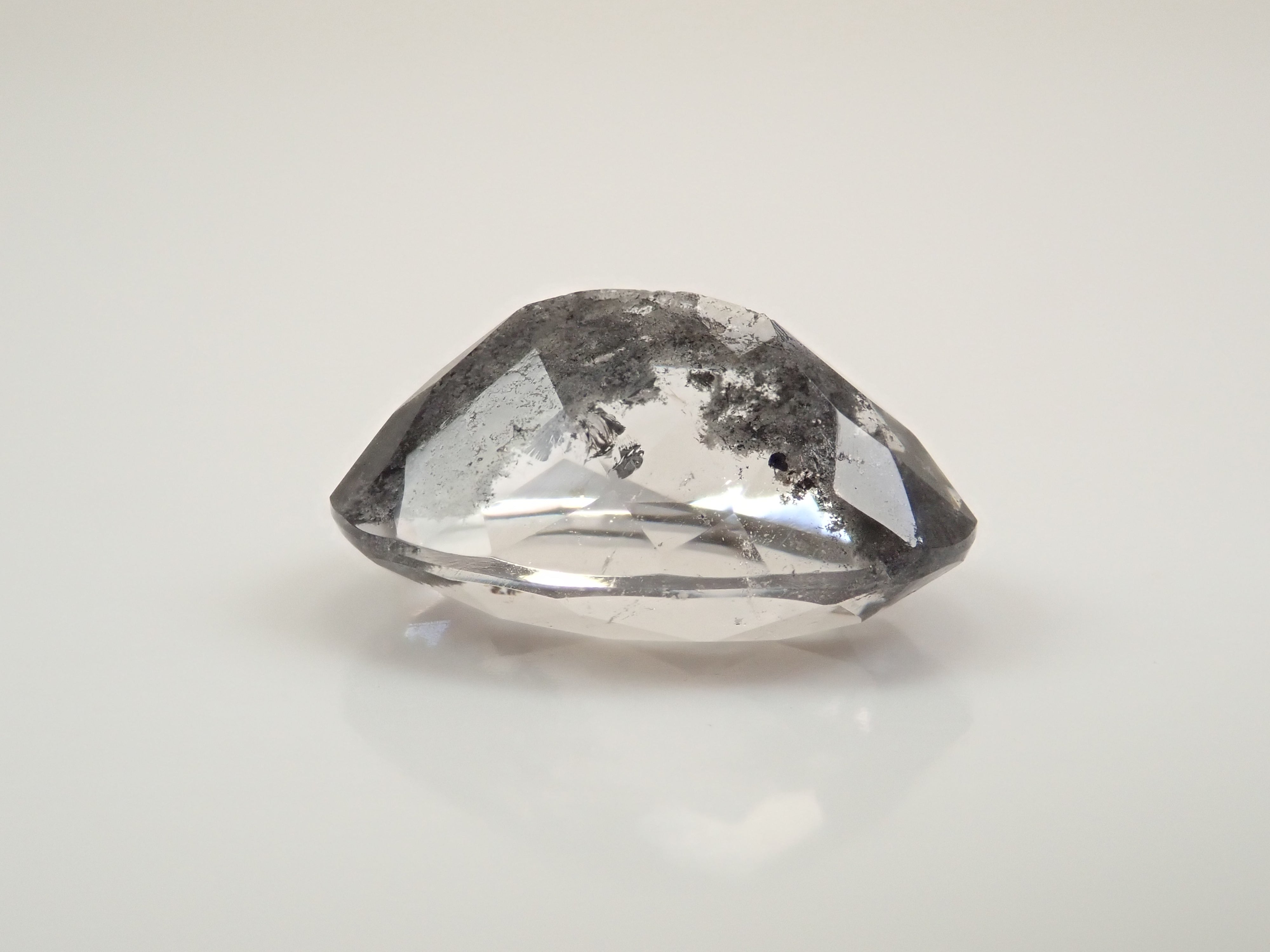 【12561991掲載】ブラジル産ブラックガーデンクォーツ 5.722ctルース