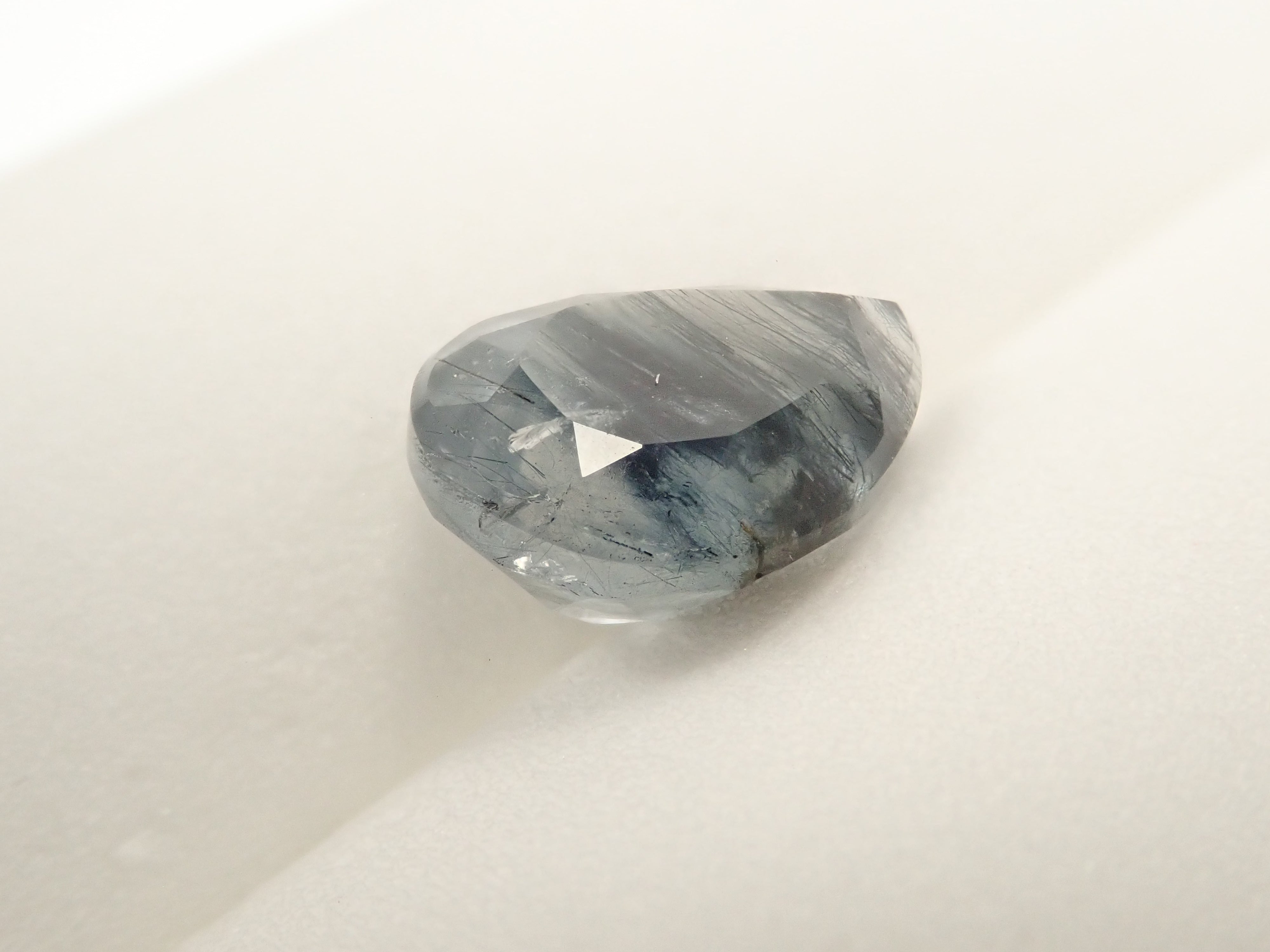 【12561992掲載】ブラジル産ブルートルマリンインクォーツ 3.379ctルース