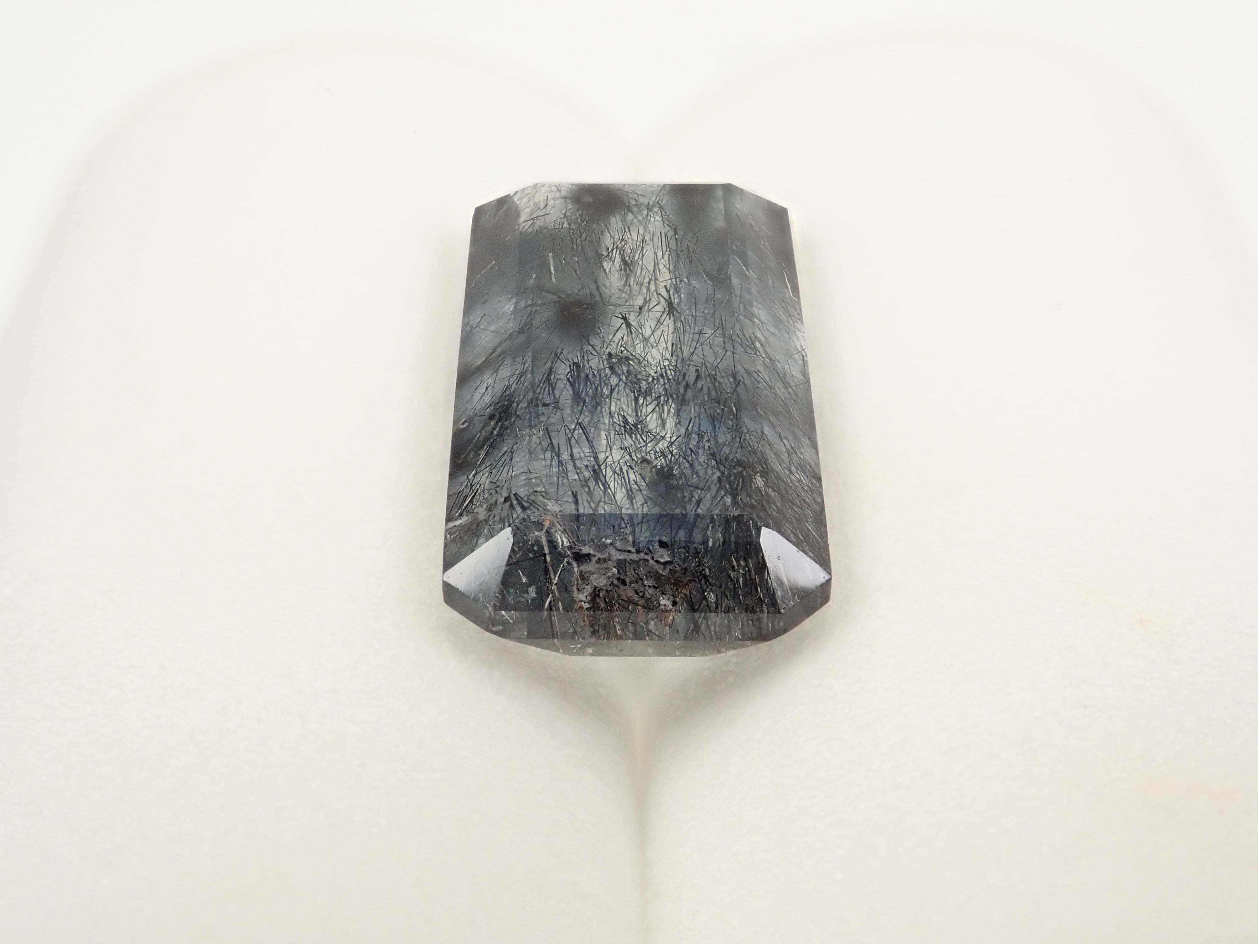 【12561994掲載】ブラジル産ブルートルマリンインクォーツ 9.251ctルース