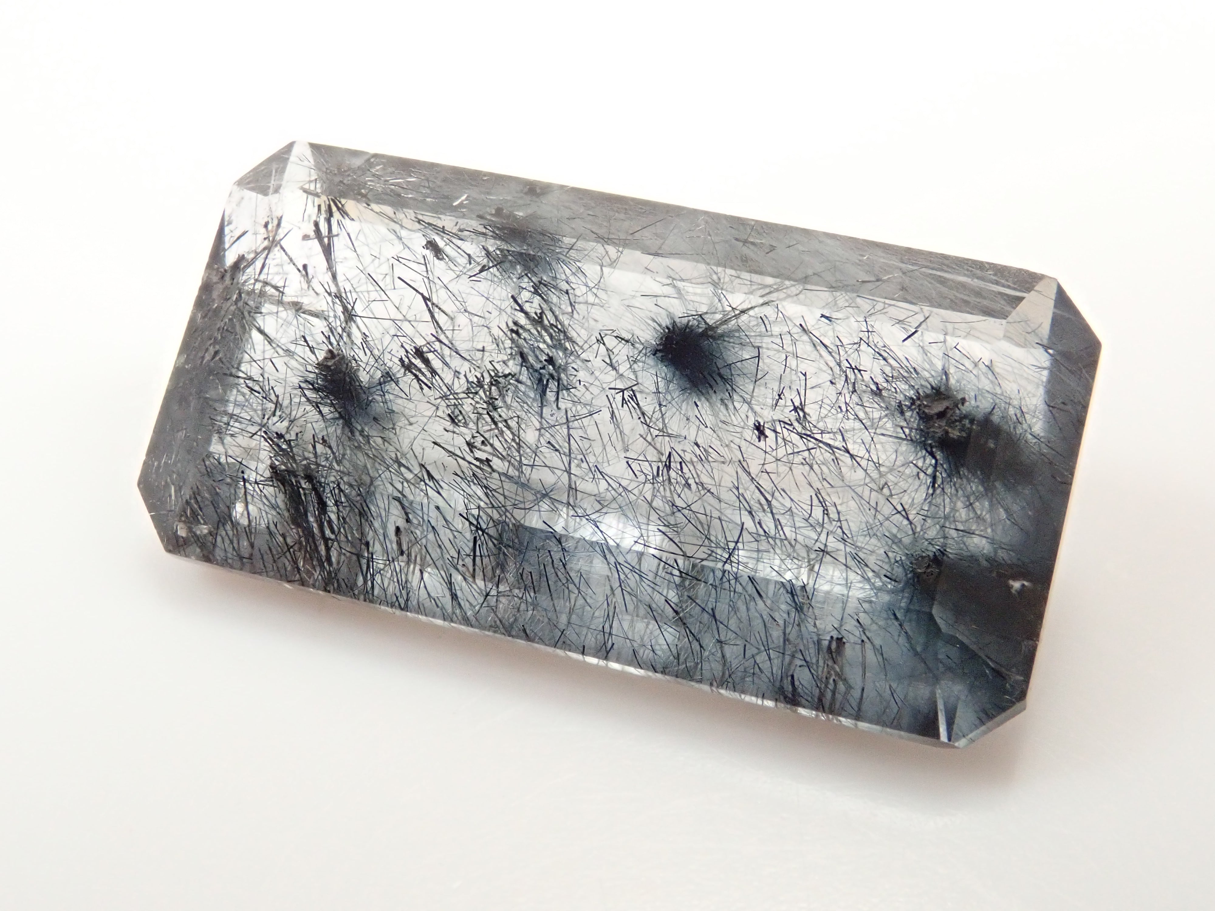 【12561994掲載】ブラジル産ブルートルマリンインクォーツ 9.251ctルース