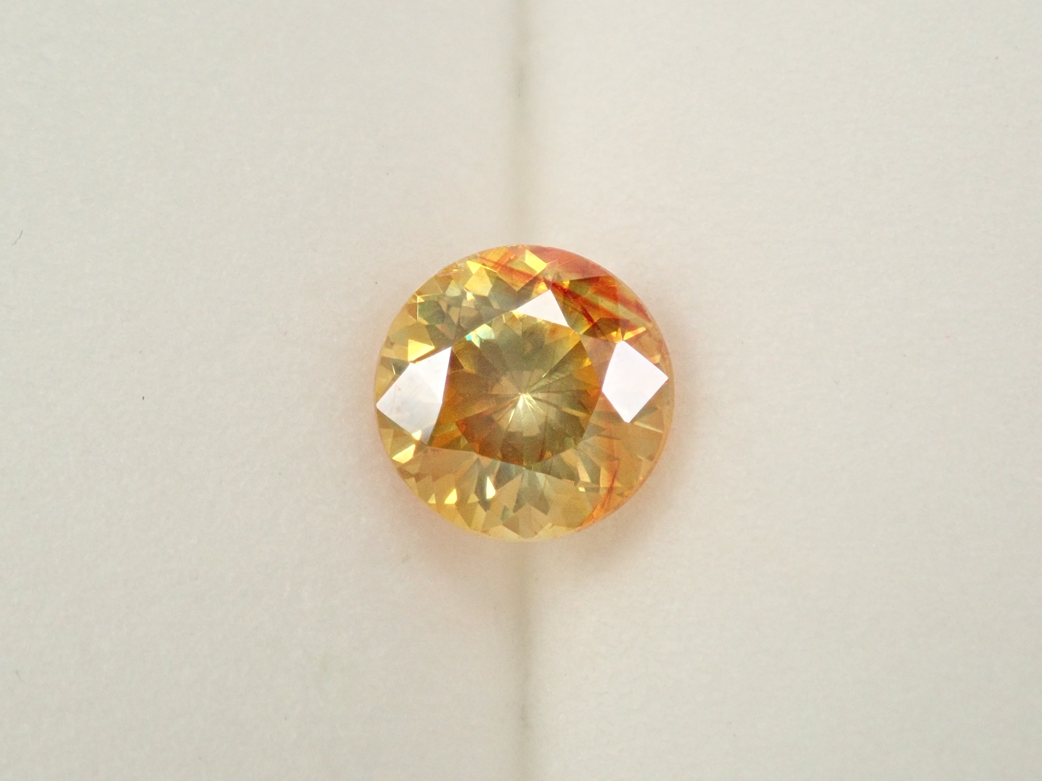 【12562006掲載】スペイン産バイカラースファレライト 1.496ctルース