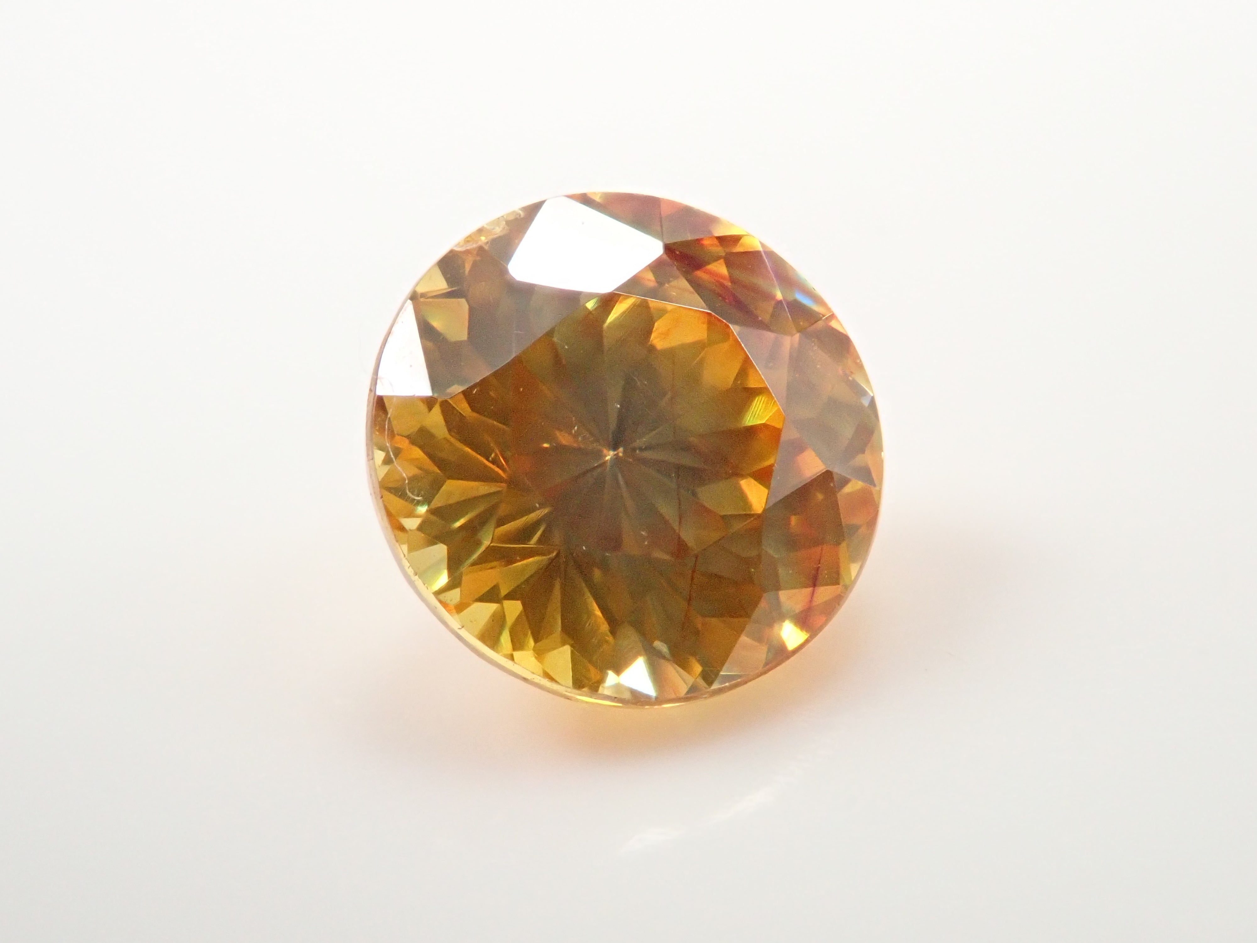 【12562006掲載】スペイン産バイカラースファレライト 1.496ctルース