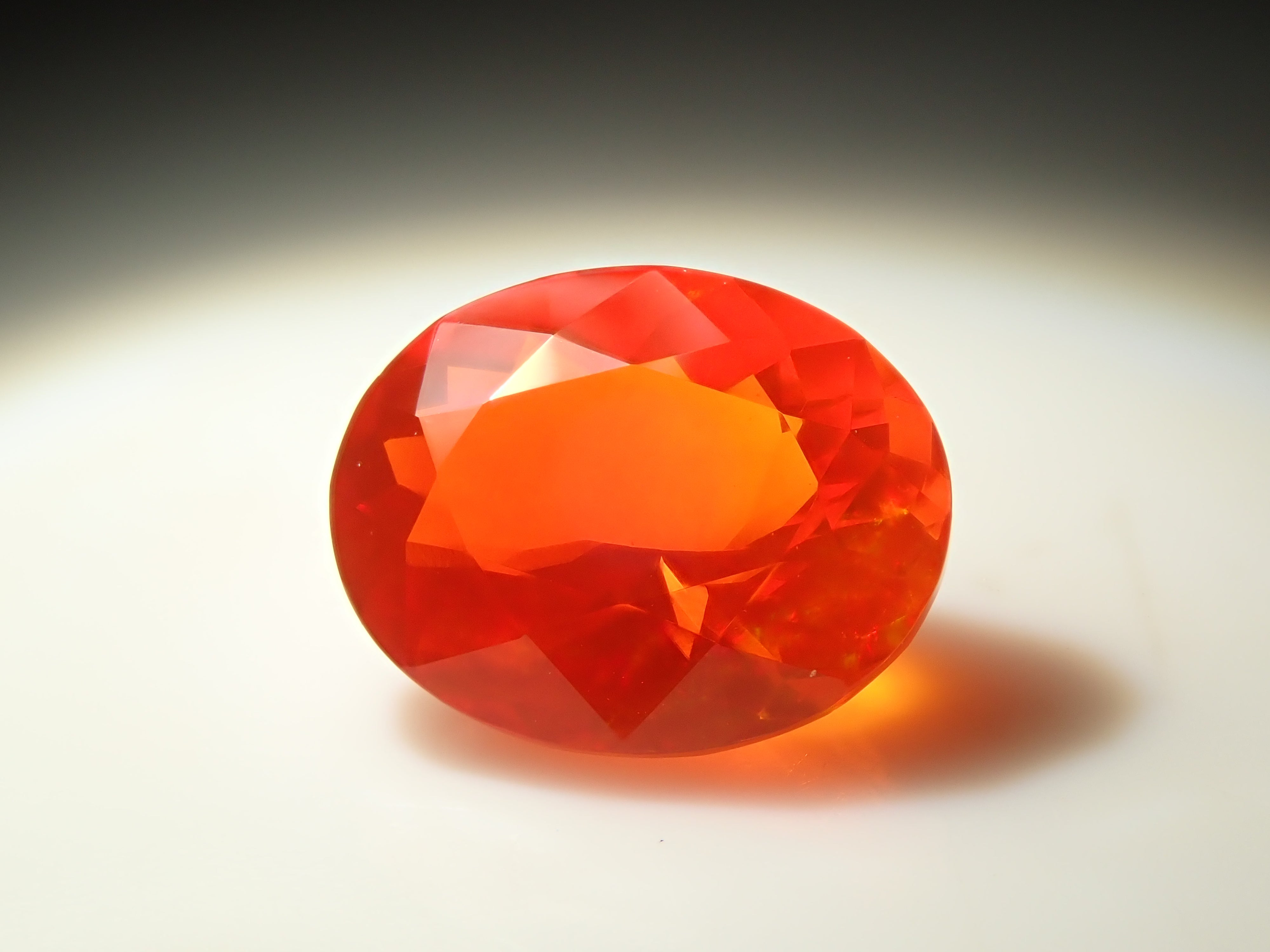 【12561918掲載】メキシコ産ファイアオパール 0.733ctルース