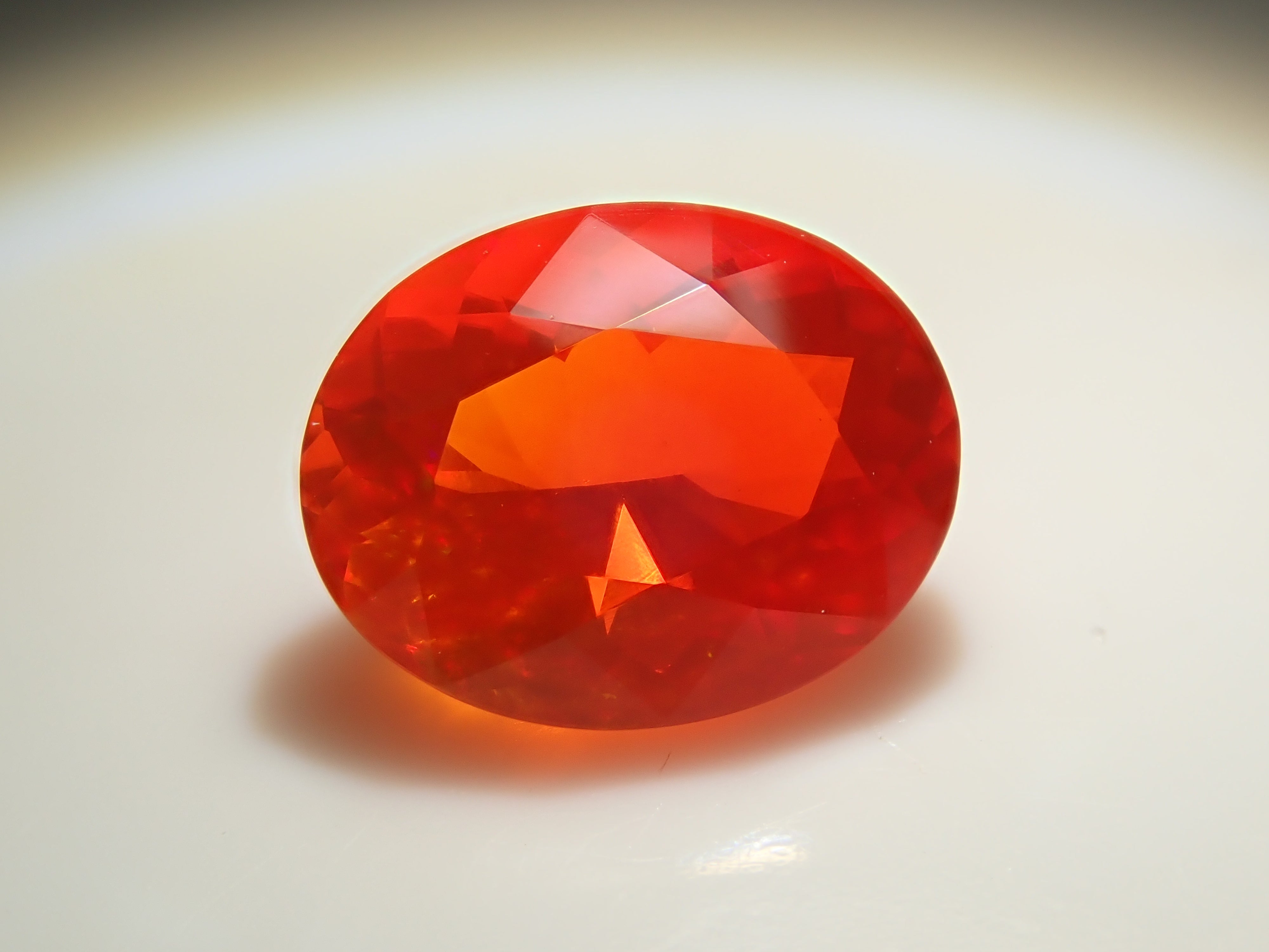 【12561918掲載】メキシコ産ファイアオパール 0.733ctルース