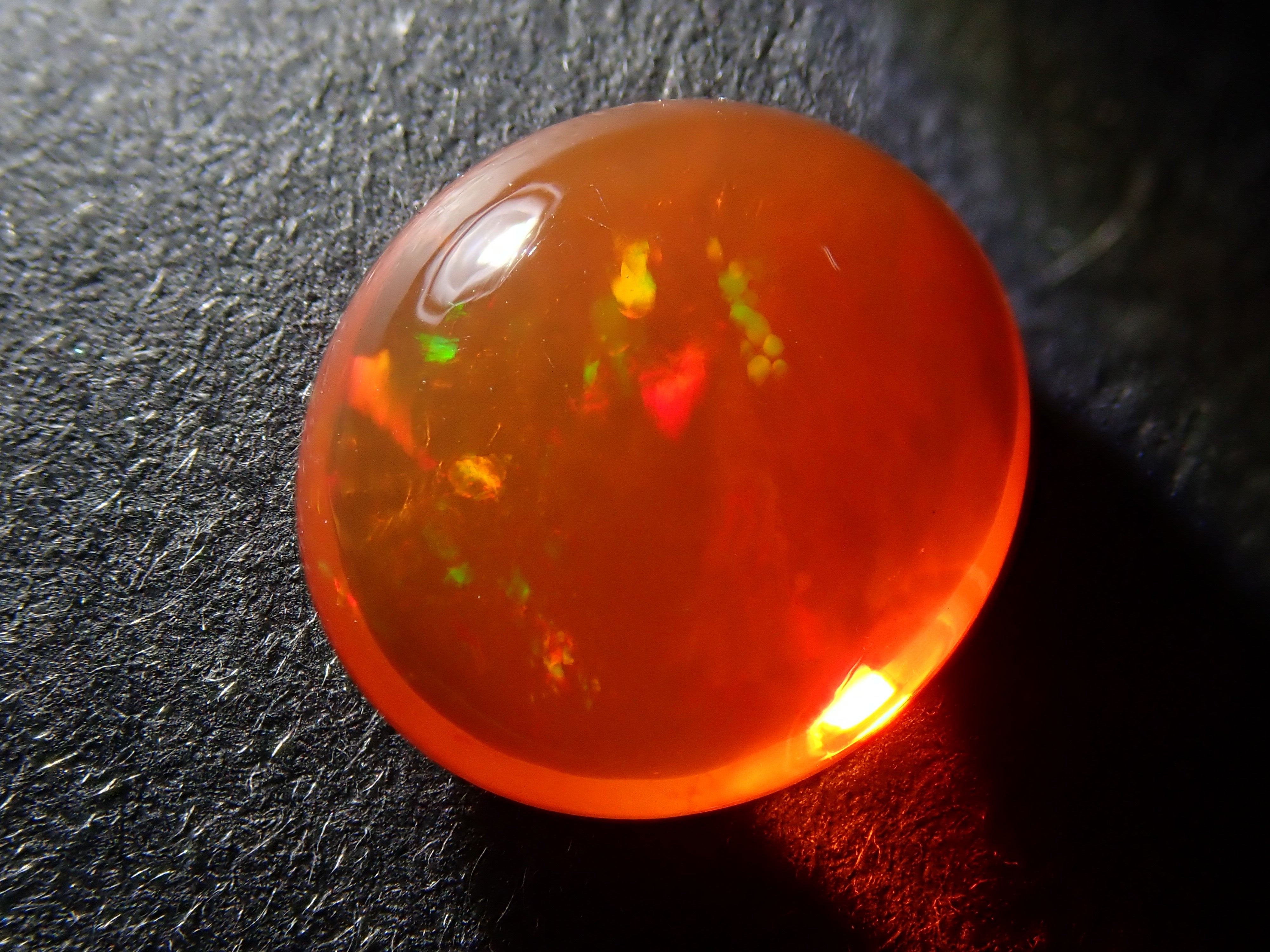 【12561998掲載】メキシコ産ファイアオパール 2.499ctルース