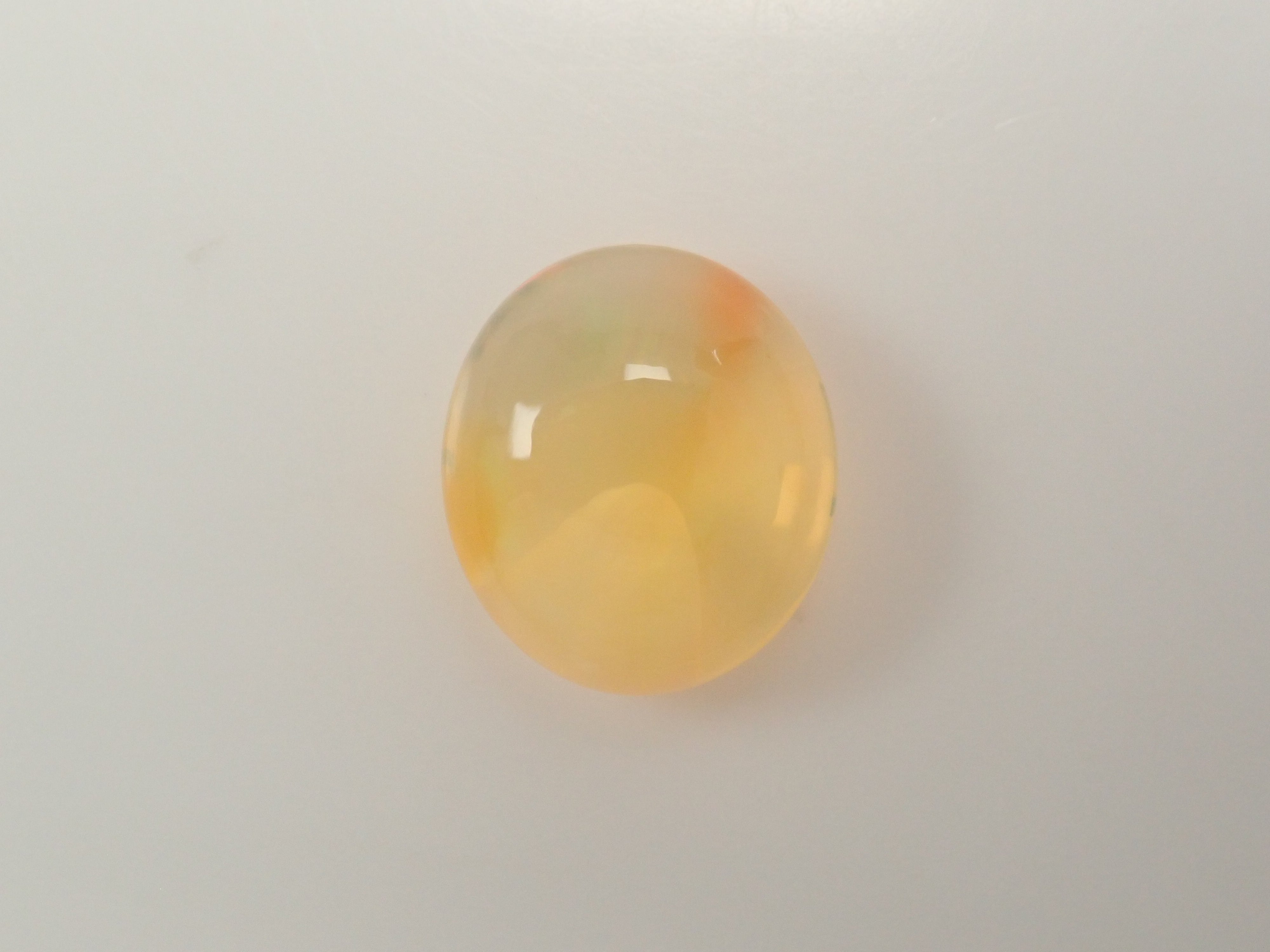 【12562000掲載】メキシコ産エッグインオパール 4.879ctルース