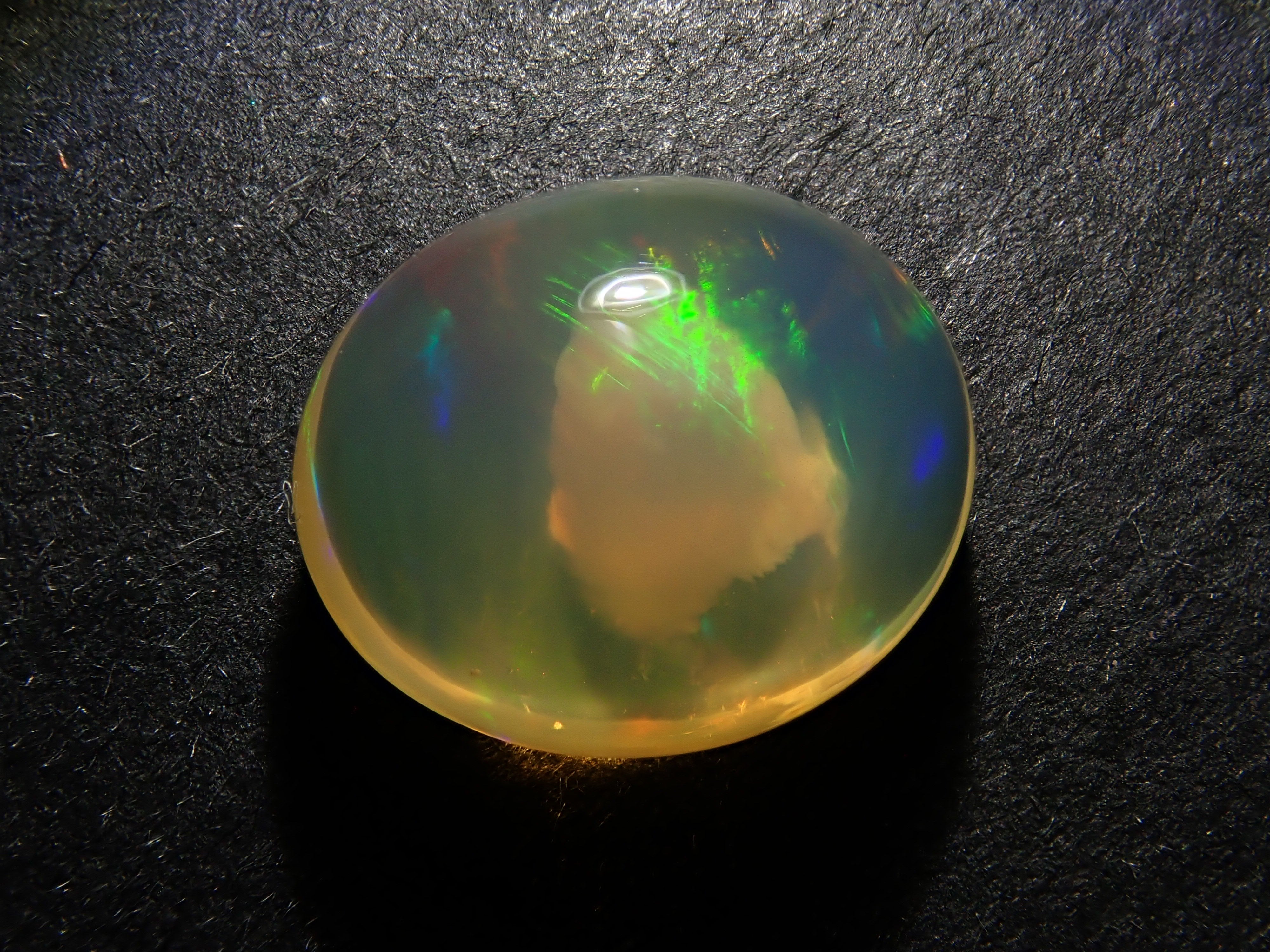 【12562002掲載】メキシコ産エッグインオパール 3.646ctルース