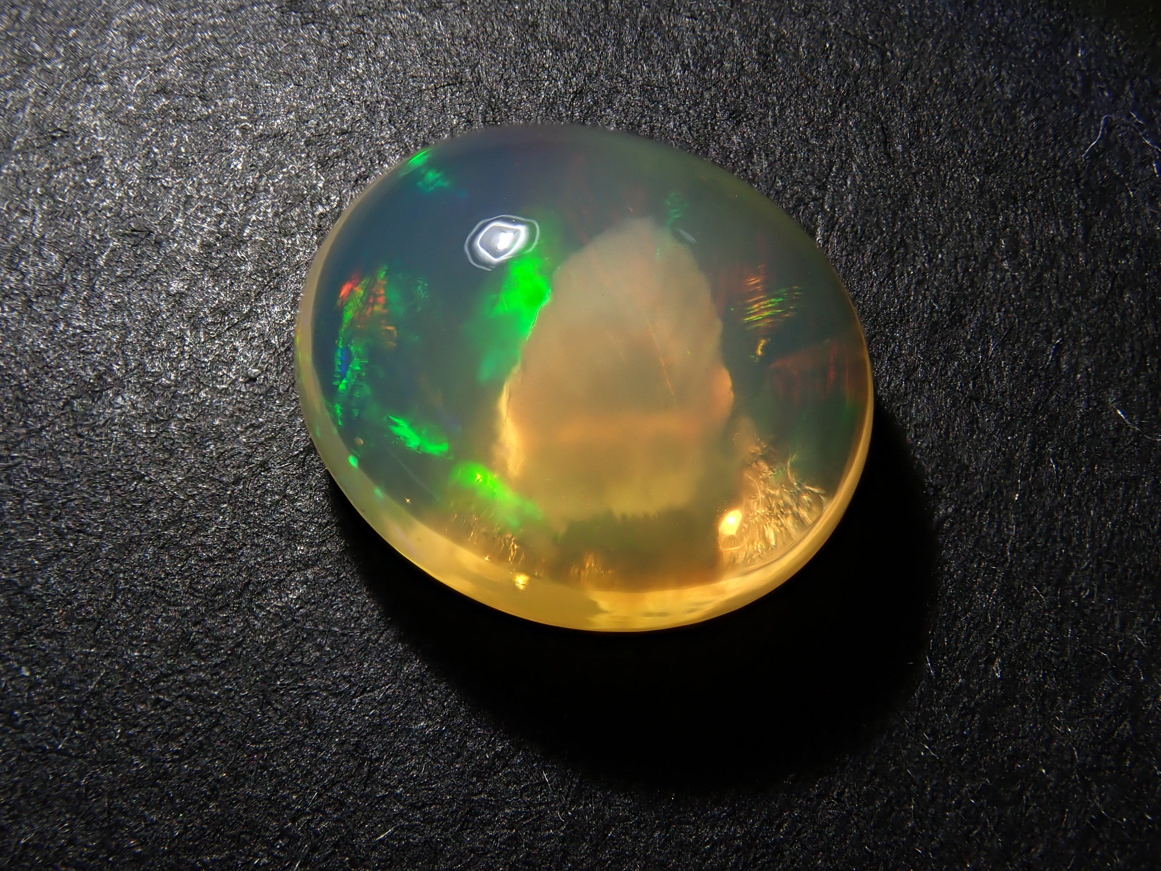 【12562002掲載】メキシコ産エッグインオパール 3.646ctルース