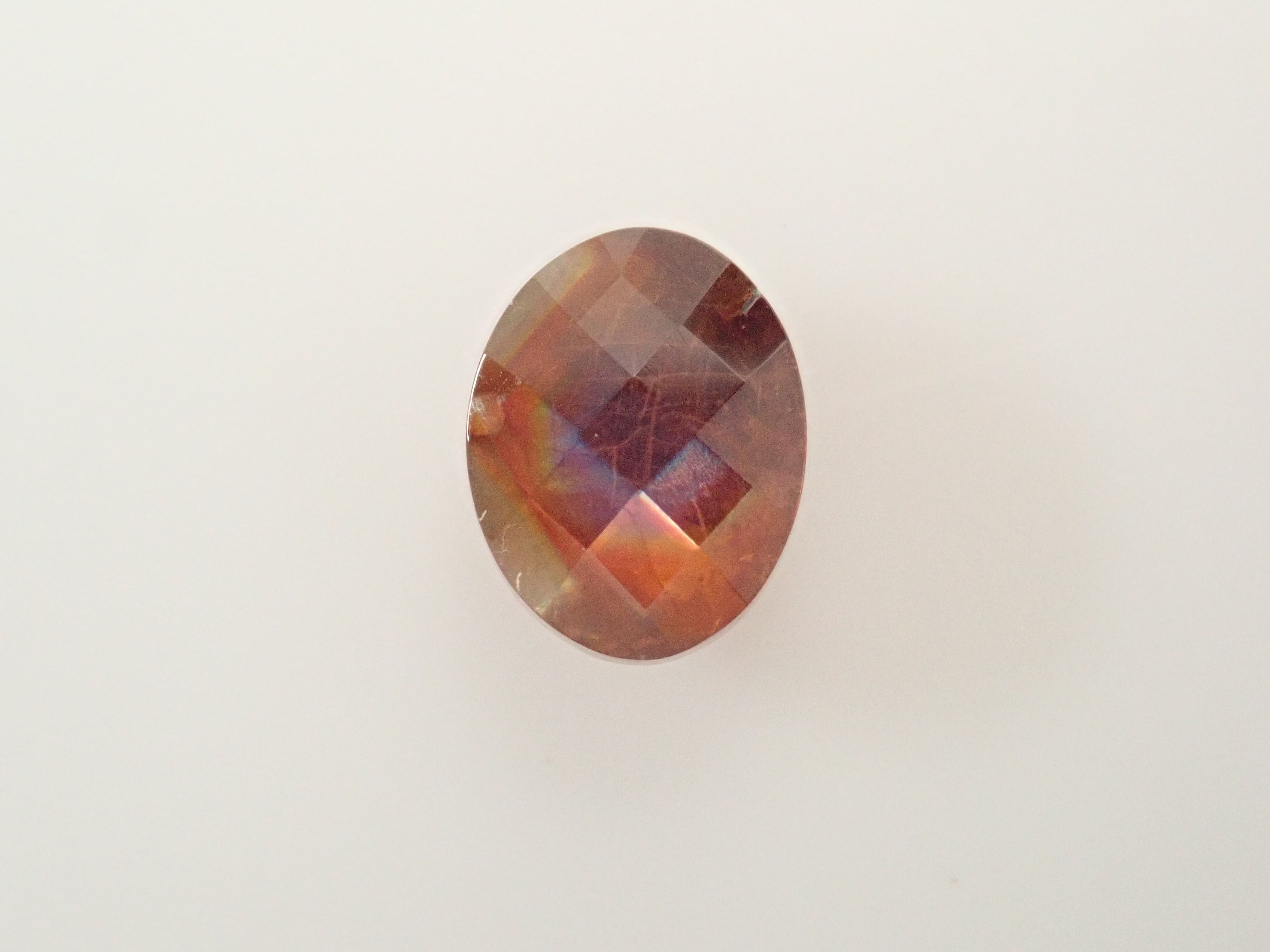 【12562003掲載】奈良県天川村産レインボーガーネット(アンドラダイトガーネット) 1.207ctルース