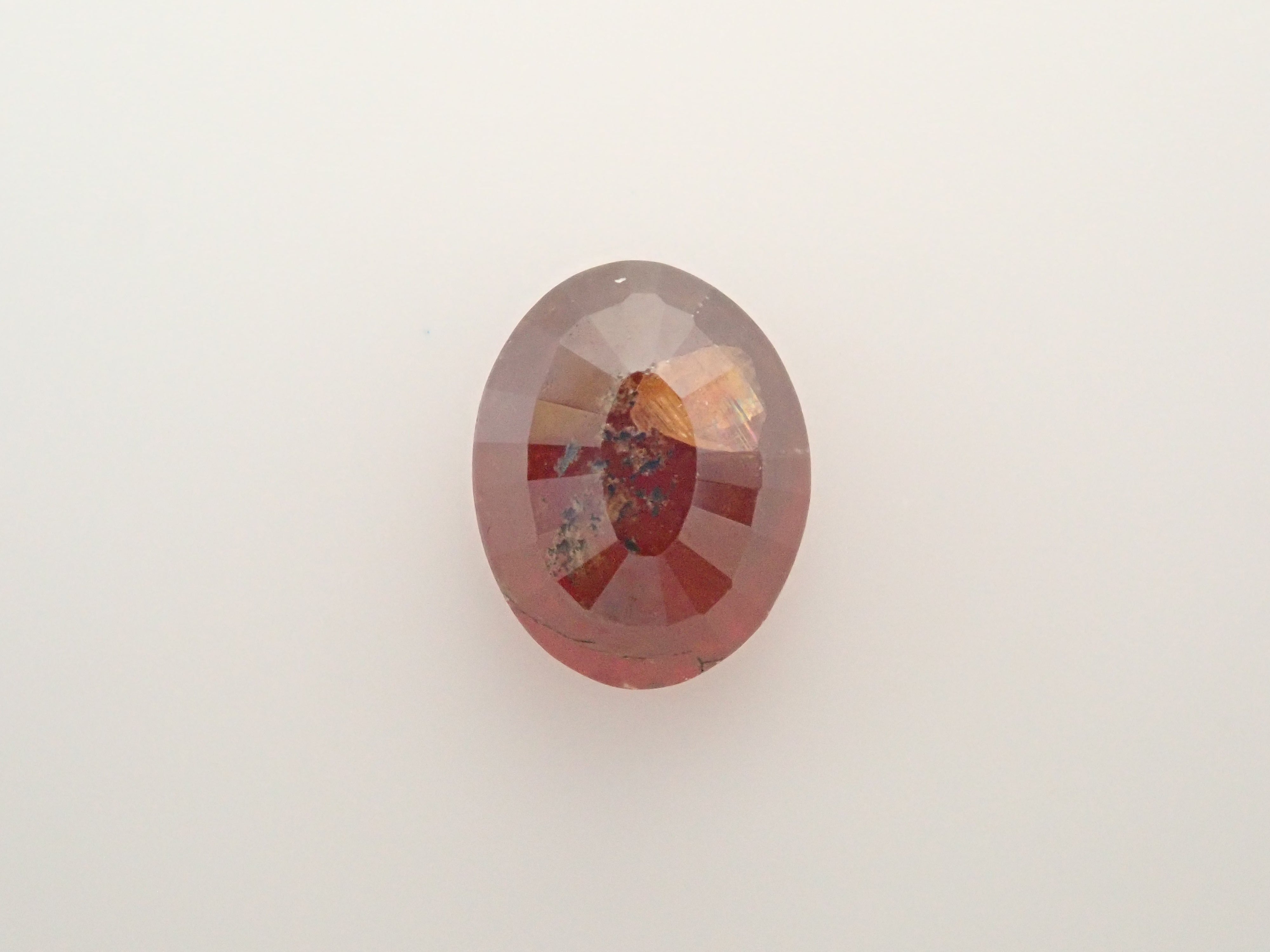 【12562003掲載】奈良県天川村産レインボーガーネット(アンドラダイトガーネット) 1.207ctルース