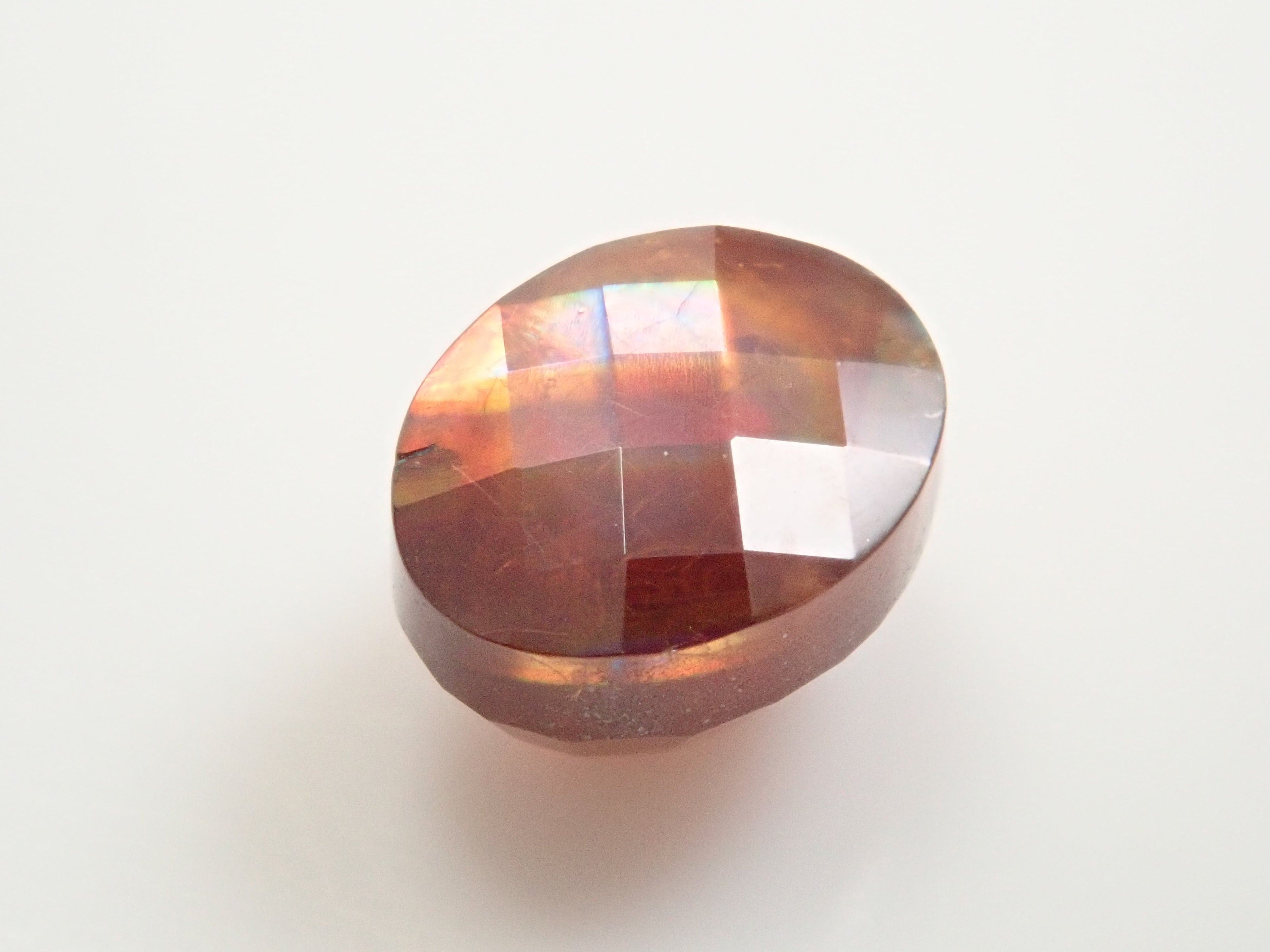 【12562003掲載】奈良県天川村産レインボーガーネット(アンドラダイトガーネット) 1.207ctルース