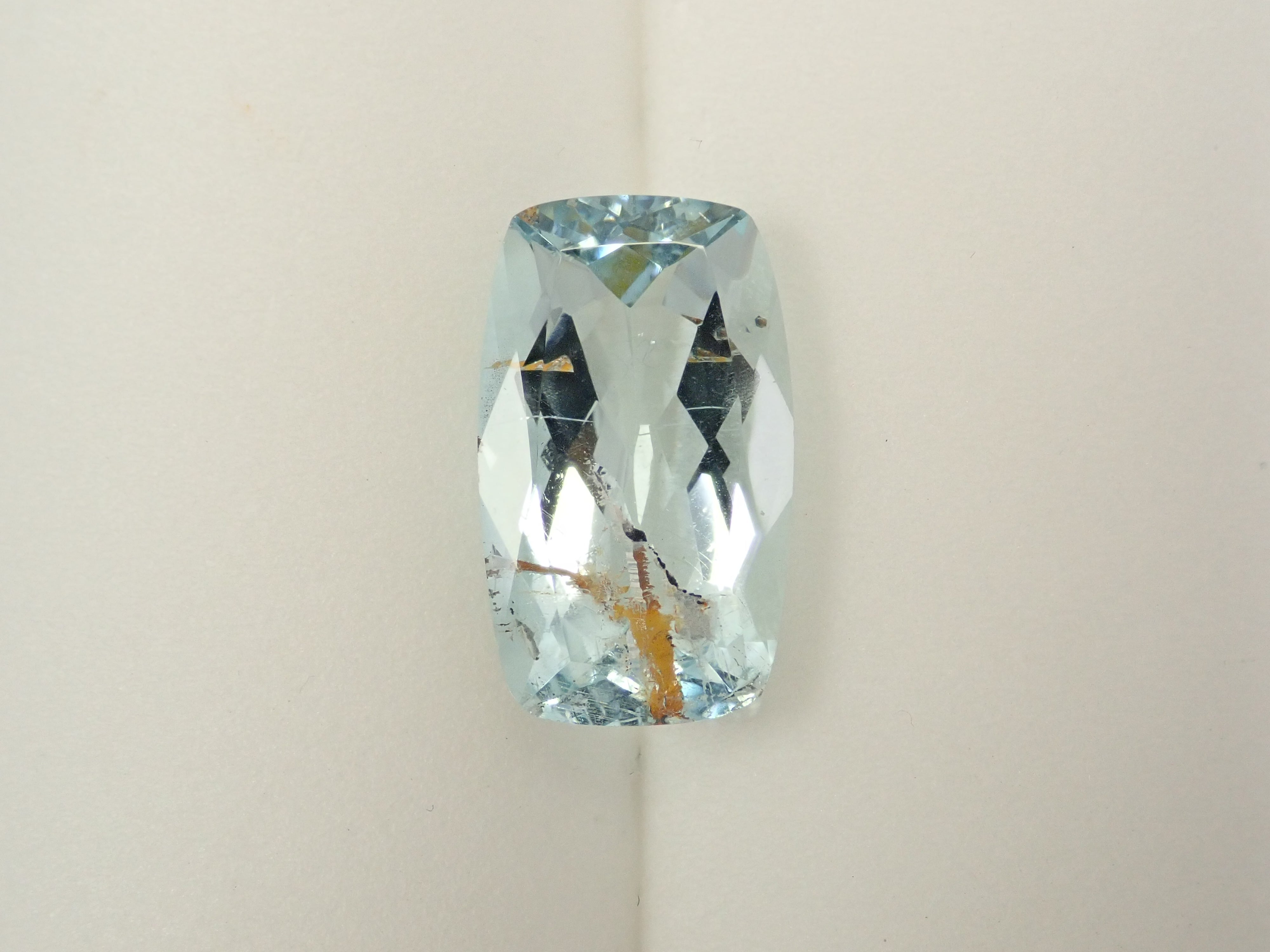 【12562025掲載】ブラジル産ライモナイトインブルートパーズ 6.701ctルース