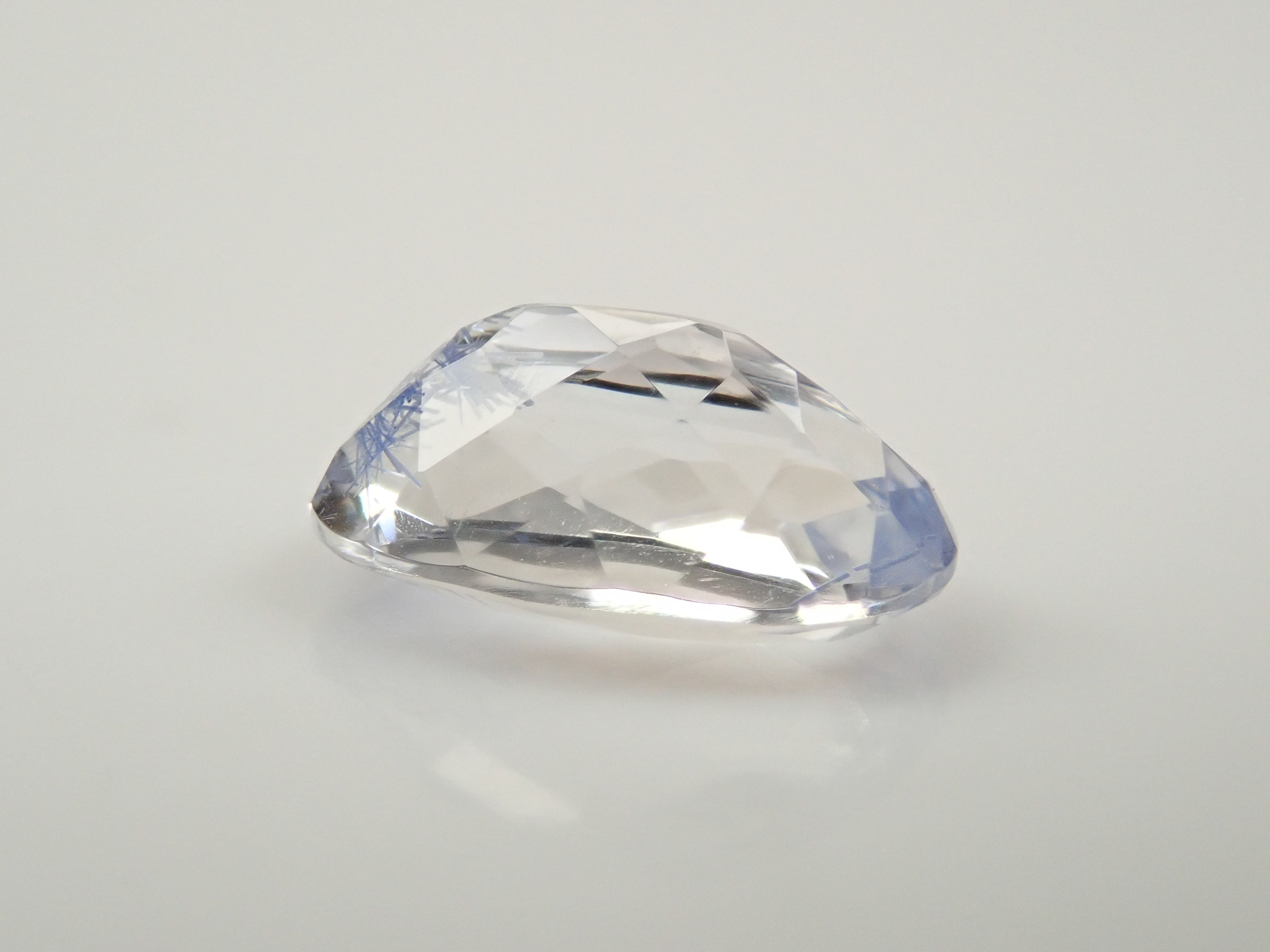 【12562083掲載】ブラジル産デュモルチェライトインクォーツ 1.060ctルース