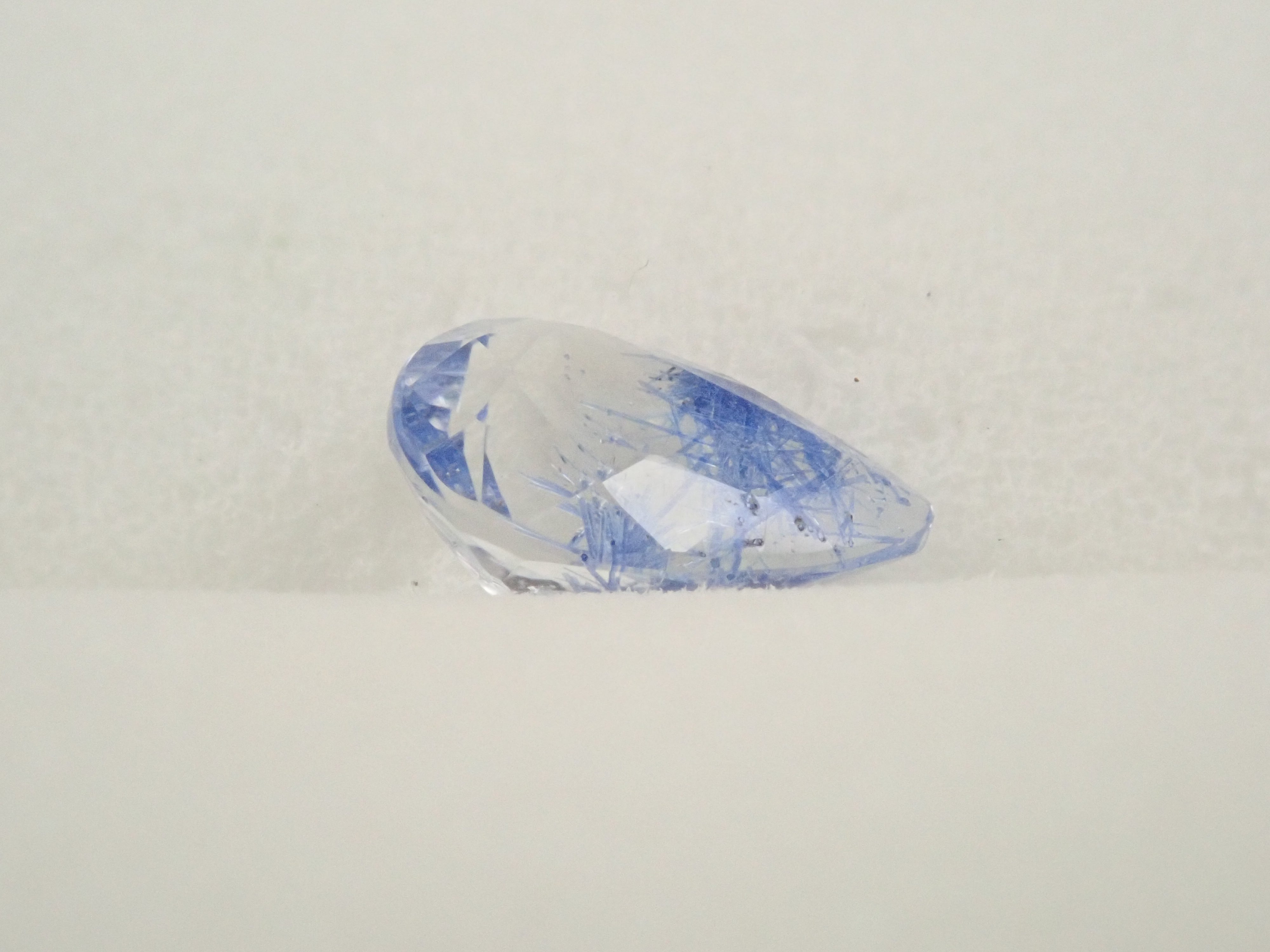 【12562094掲載】ブラジル産デュモルチェライトインクォーツ 0.642ctルース