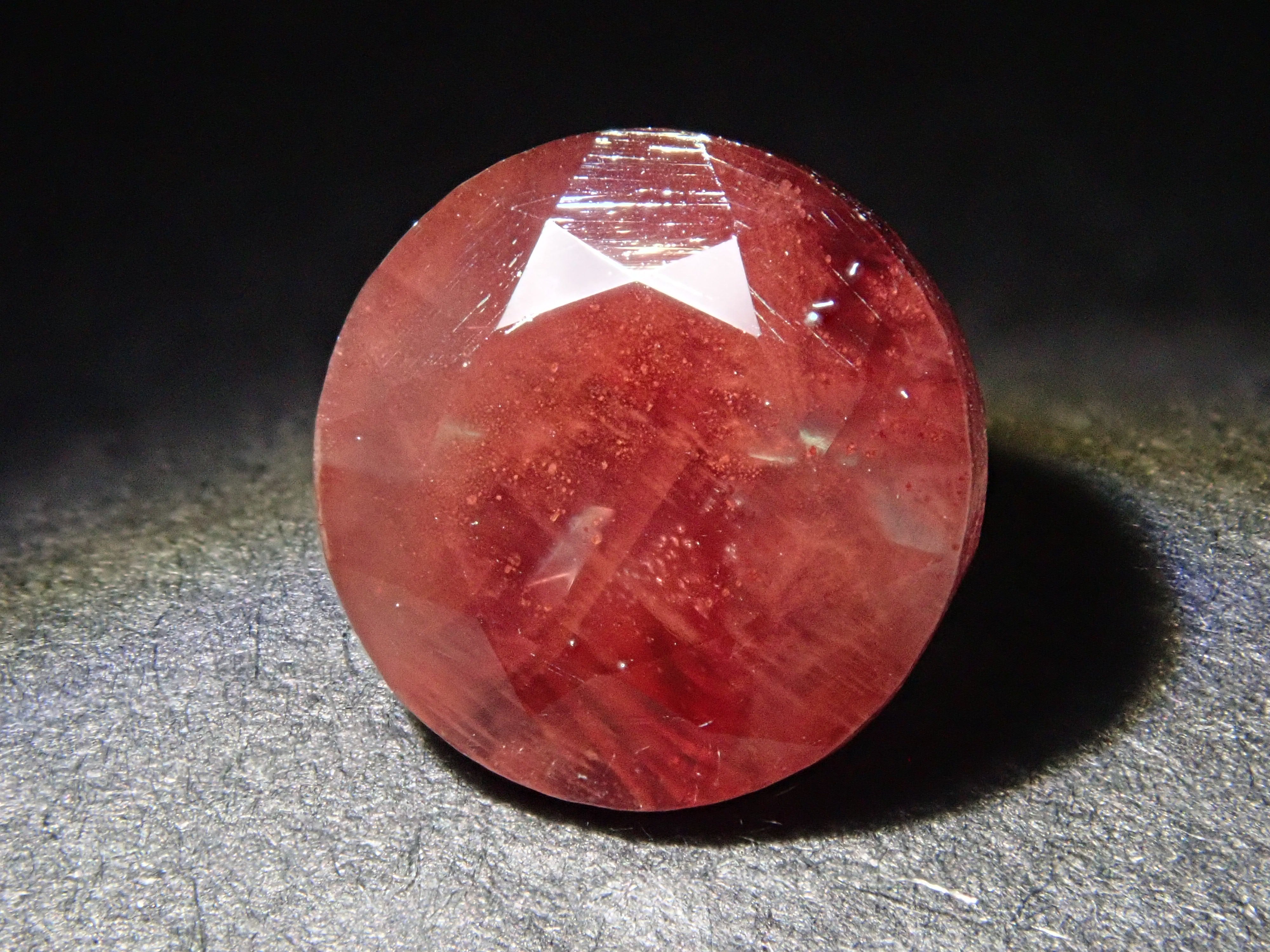 【12562079掲載】アメリカ産オレゴンサンストーン 1.494ctルース