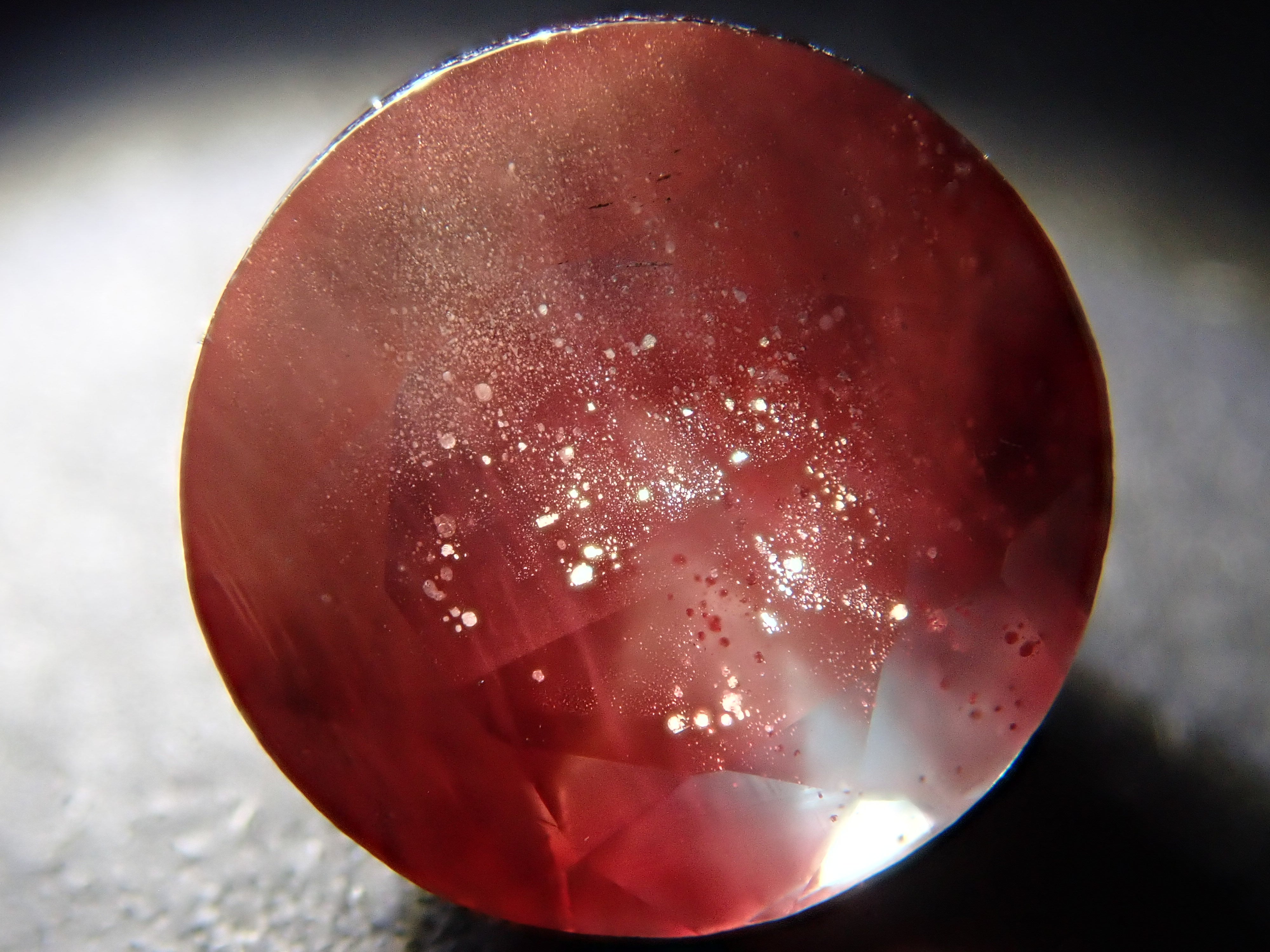 【12562079掲載】アメリカ産オレゴンサンストーン 1.494ctルース