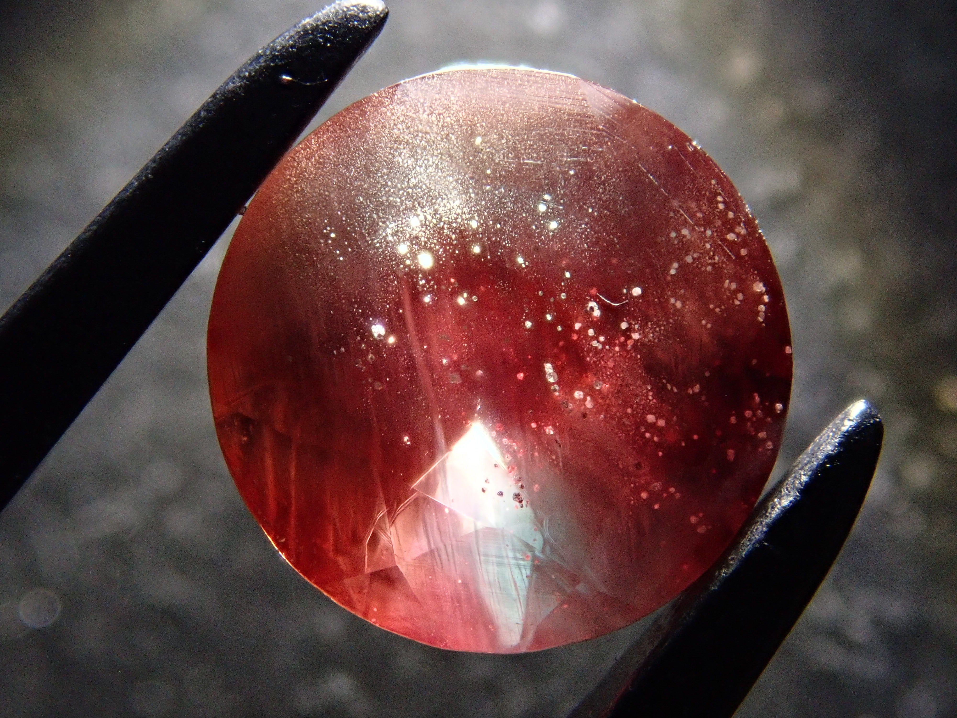 【12562079掲載】アメリカ産オレゴンサンストーン 1.494ctルース