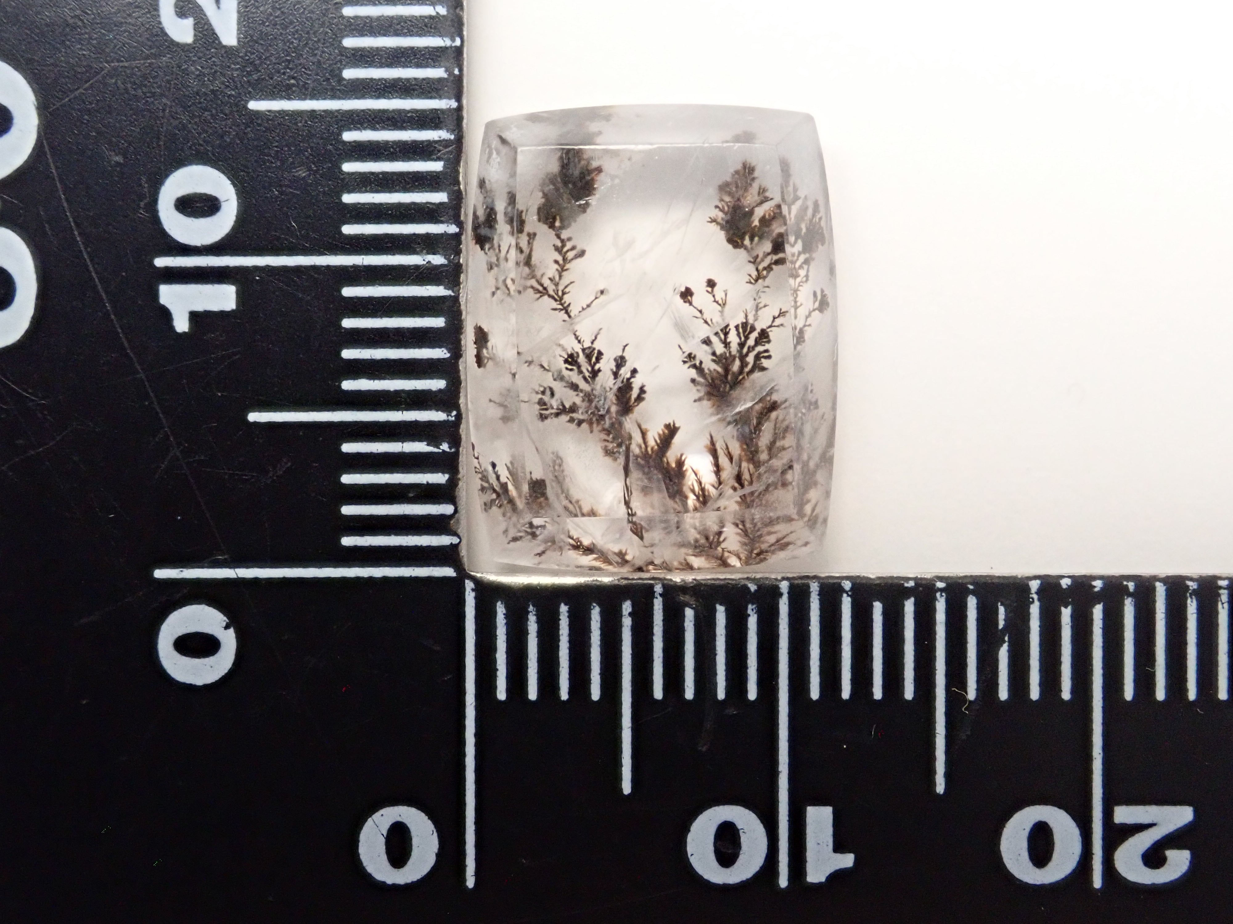 【12562081掲載】ブラジル産デンドリティッククォーツ 8.598ctルース