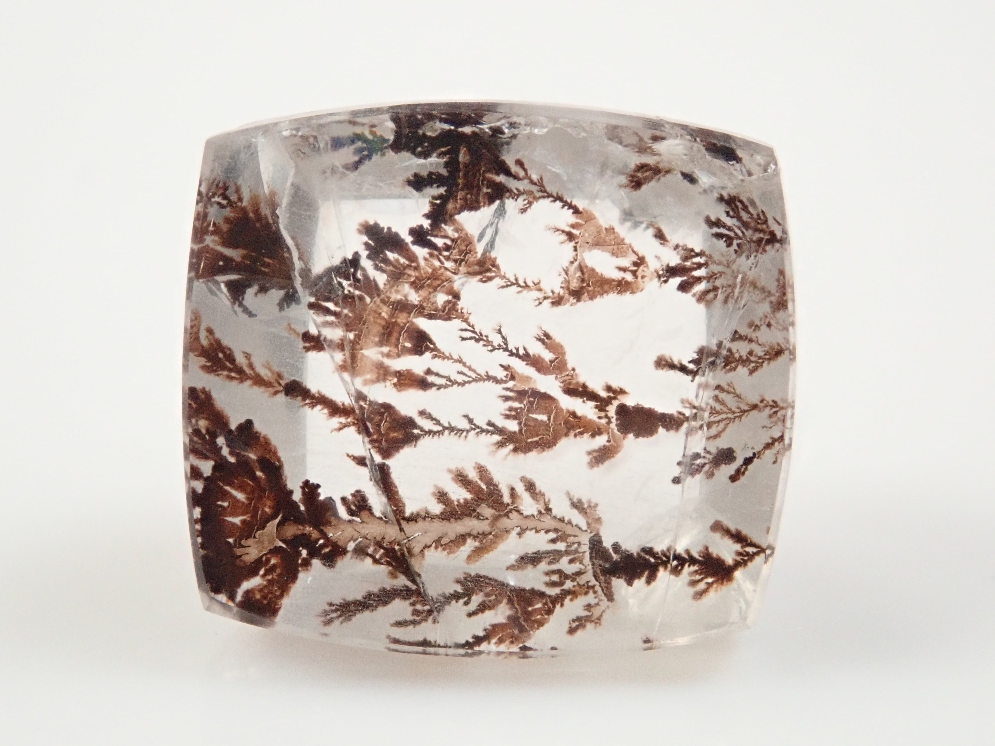 【12562082掲載】ブラジル産デンドリティッククォーツ 6.059ctルース