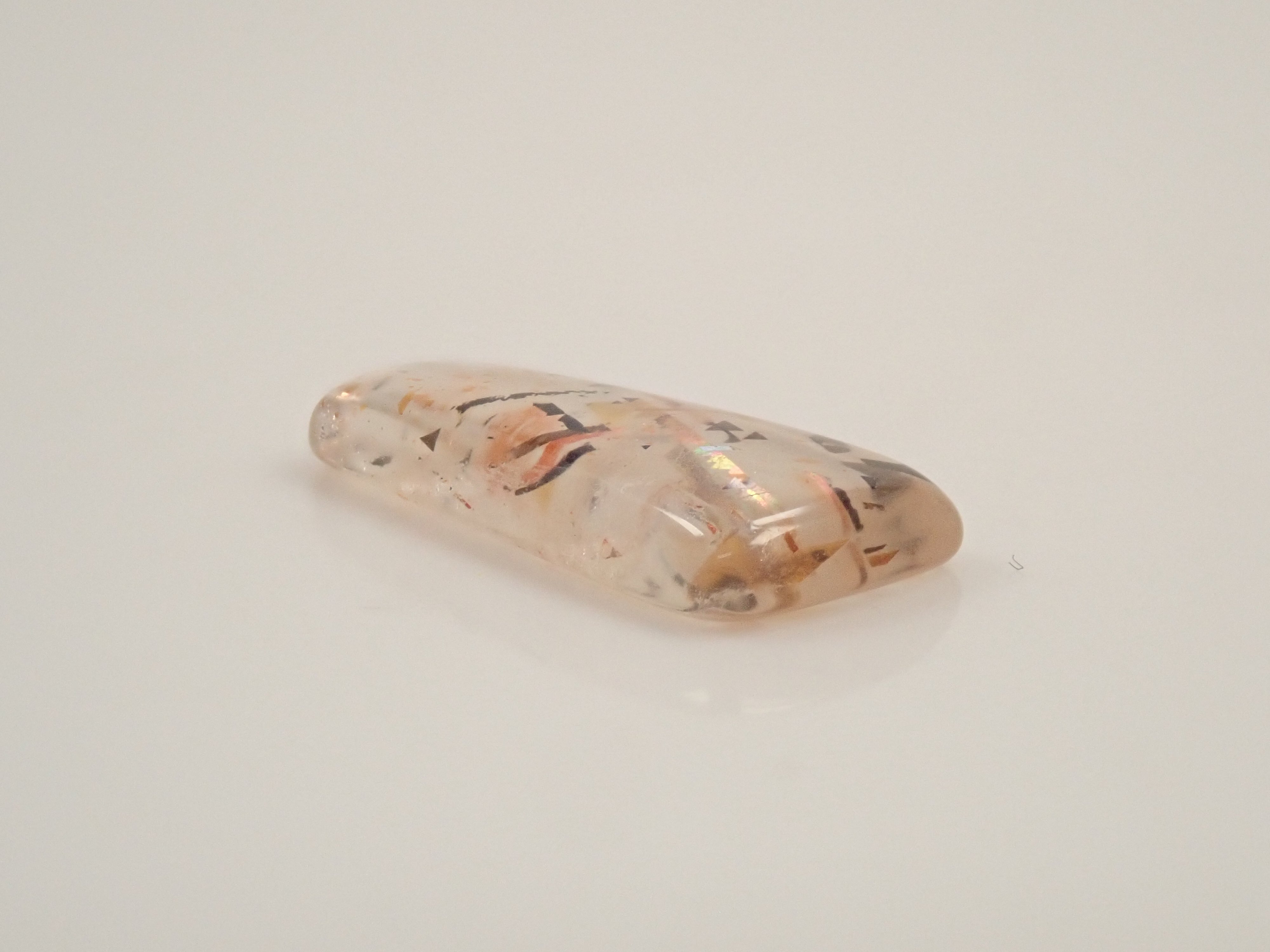 【12562045掲載】オーストラリア産レインボーラティスサンストーン 1.053ctルース