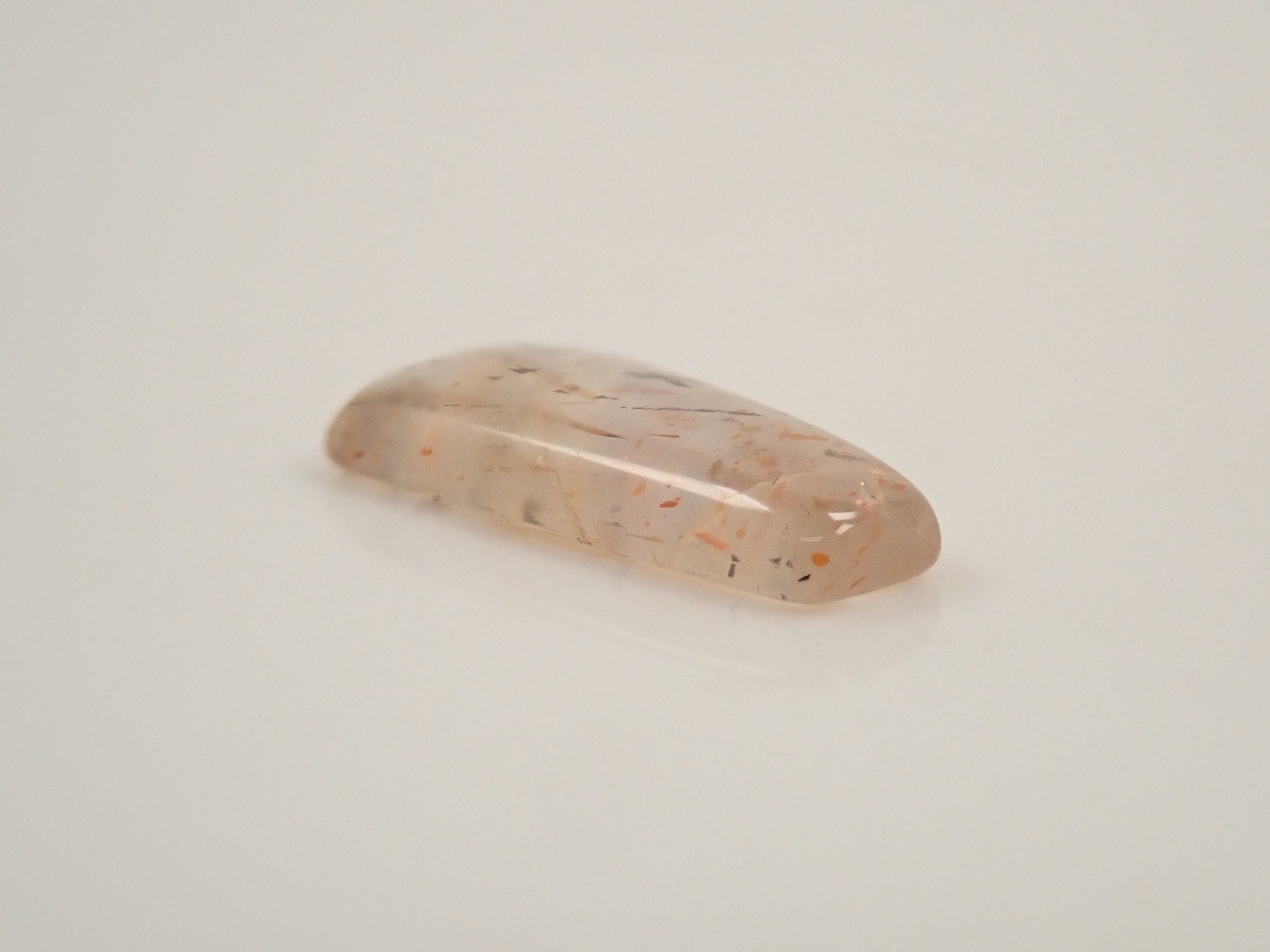 【12562045掲載】オーストラリア産レインボーラティスサンストーン 1.053ctルース