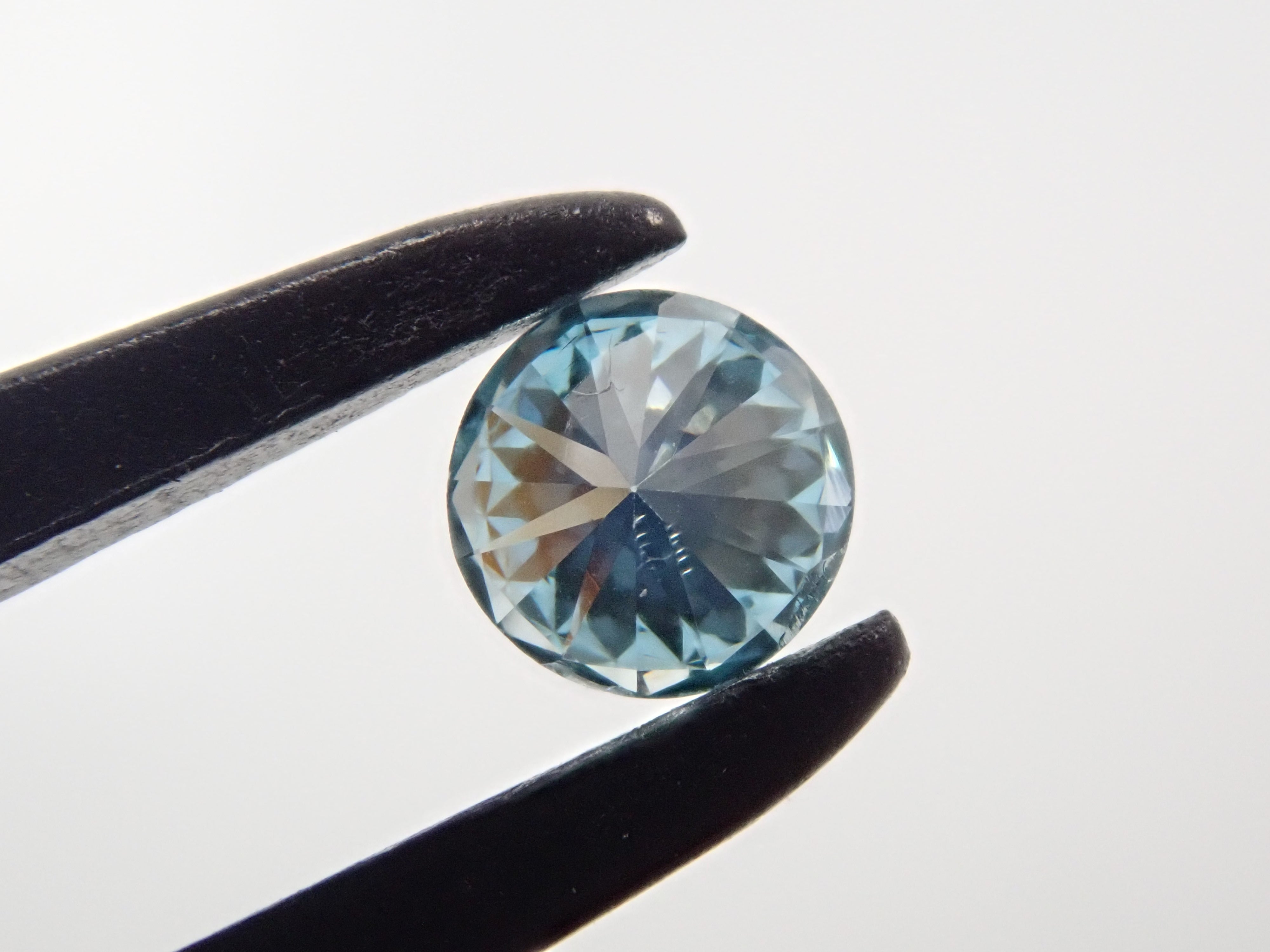 ブルーダイヤモンド(トリートメント) 0.139ctルース(Fancy Greenish Blue, SI1)