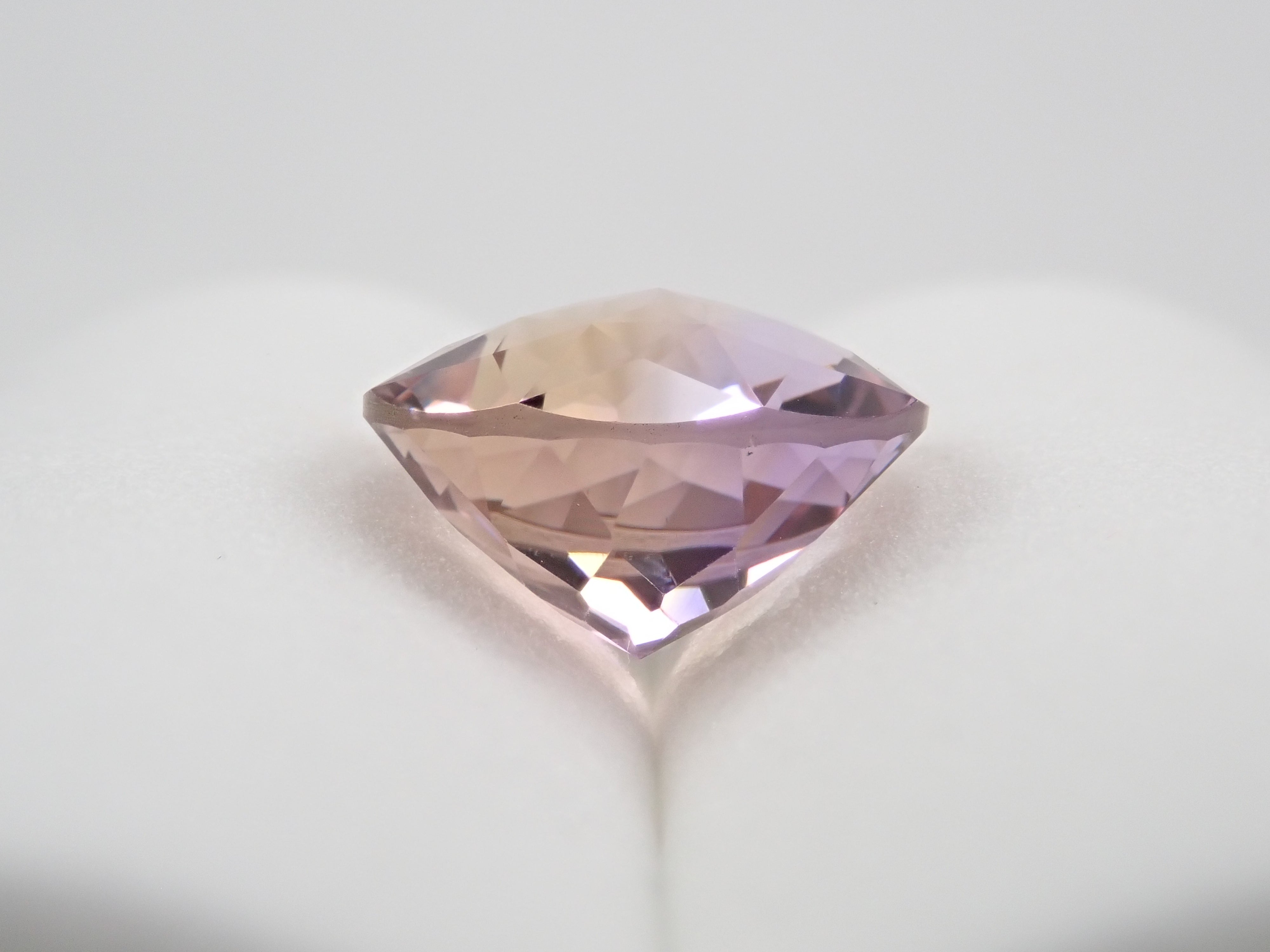 【カメリアカット】アメトリン 12mm/5.411ct《コラボ》ルース ワッペン