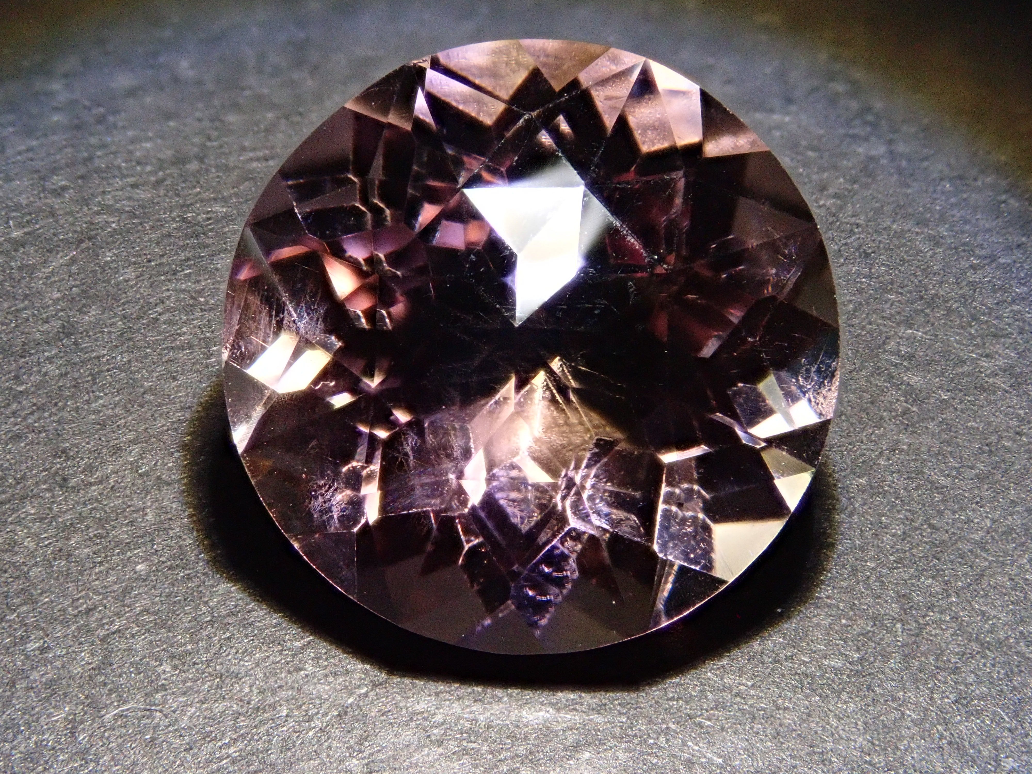 【カメリアカット】アメトリン 12mm/5.411ct《コラボ》ルース ワッペン