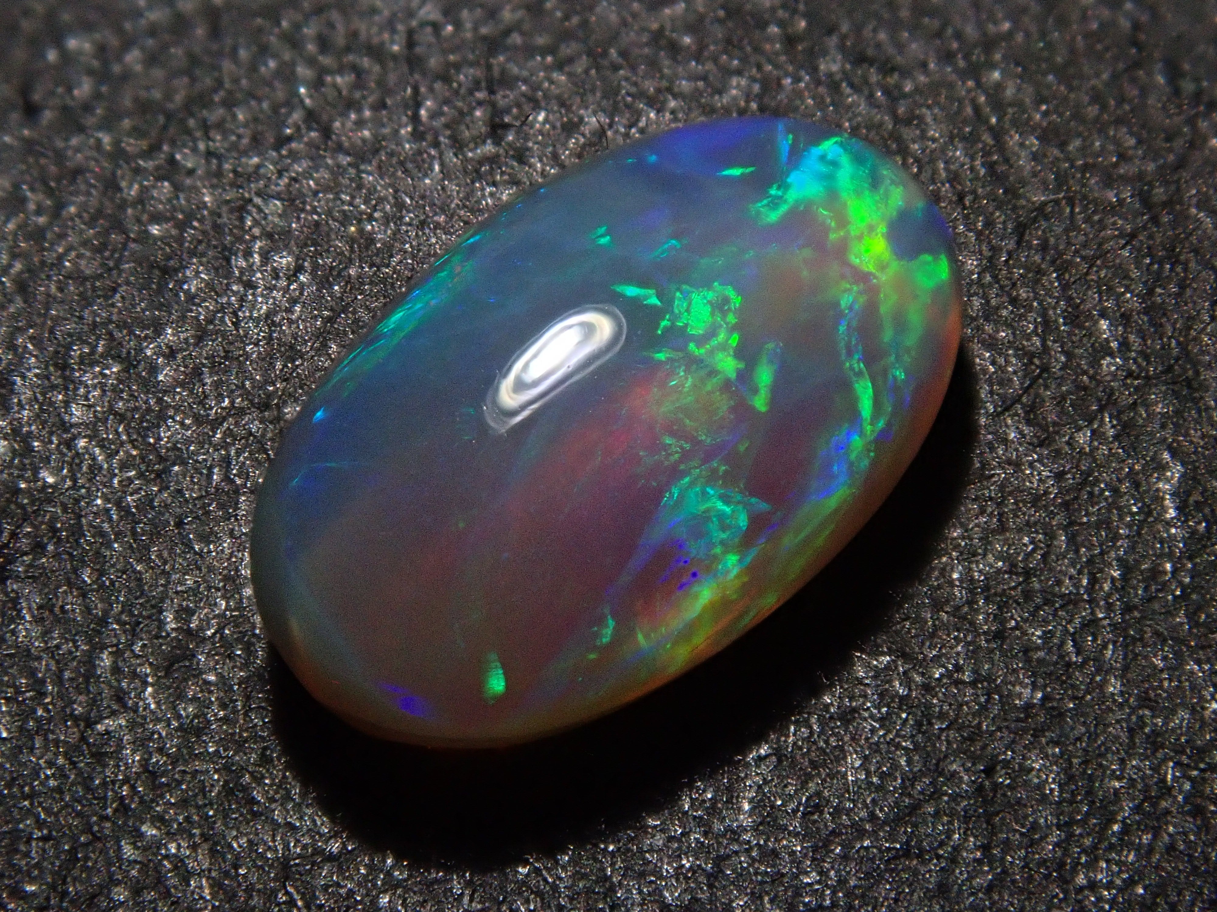 【12562530掲載】オーストラリア産ブラックオパール 0.784ctルース