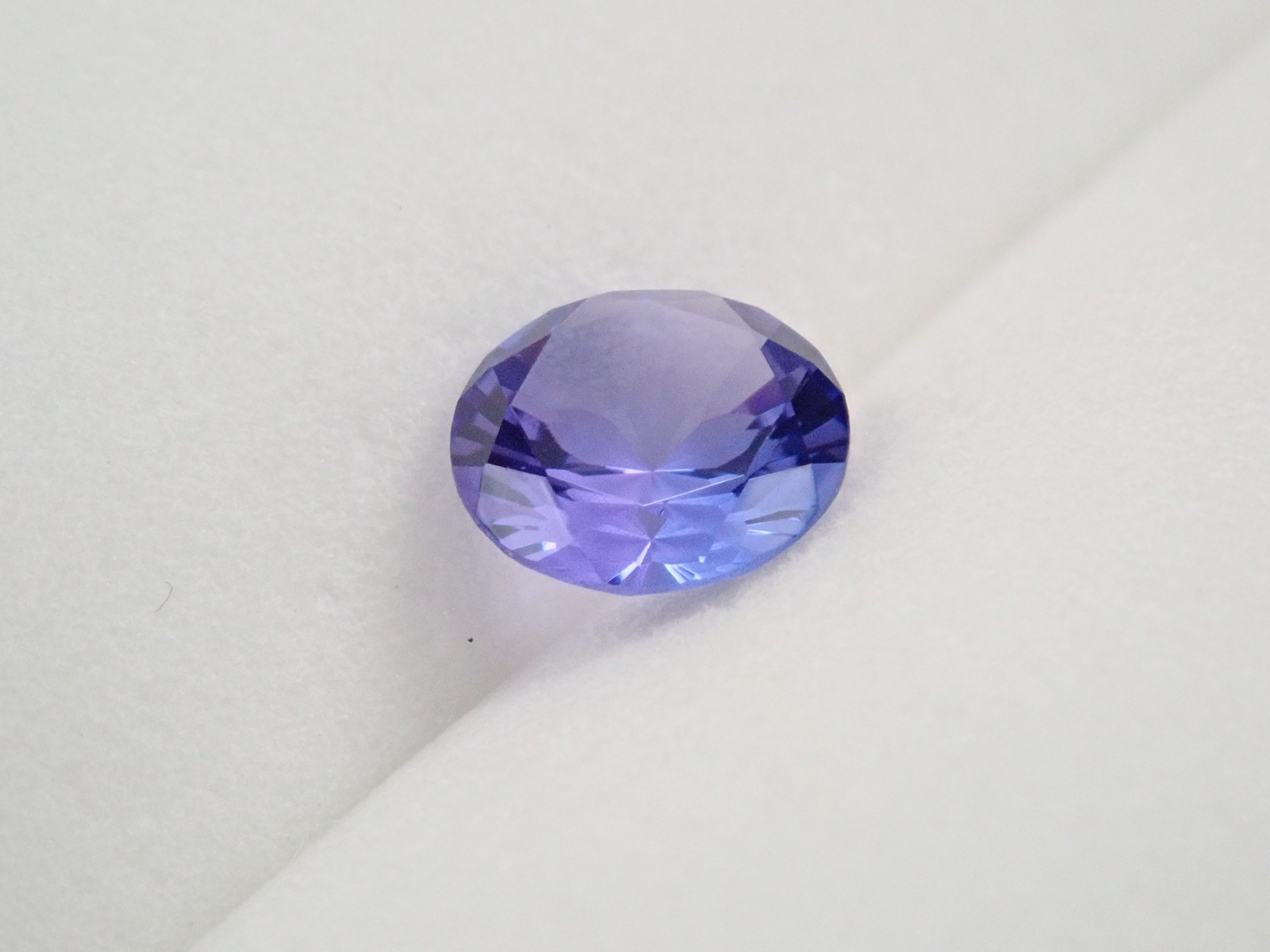 【さくらインカット】タンザニア産タンザナイト 6.0mm/0.745ct《コラボ》ルース